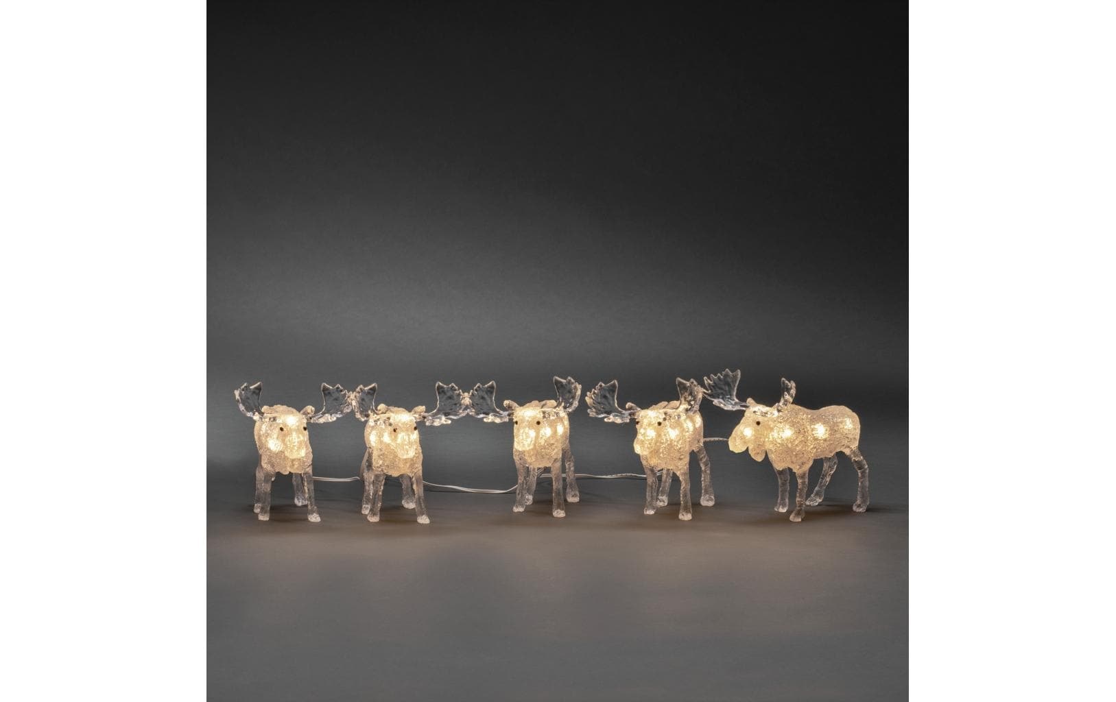 KONSTSMIDE LED Dekolicht »LED-Figur Acryl Elch, 5e«