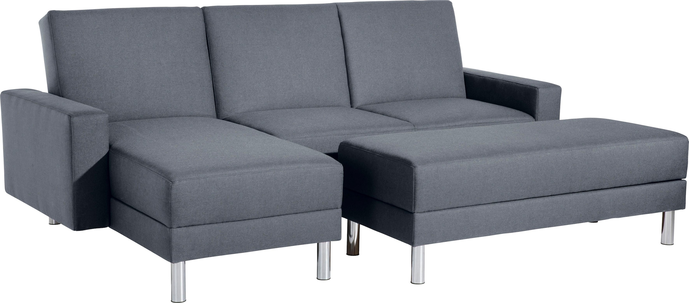 Max Winzer® Schlafsofa »Just Fresh«, mit Rückenverstellung, inklusive Stauraumhocker