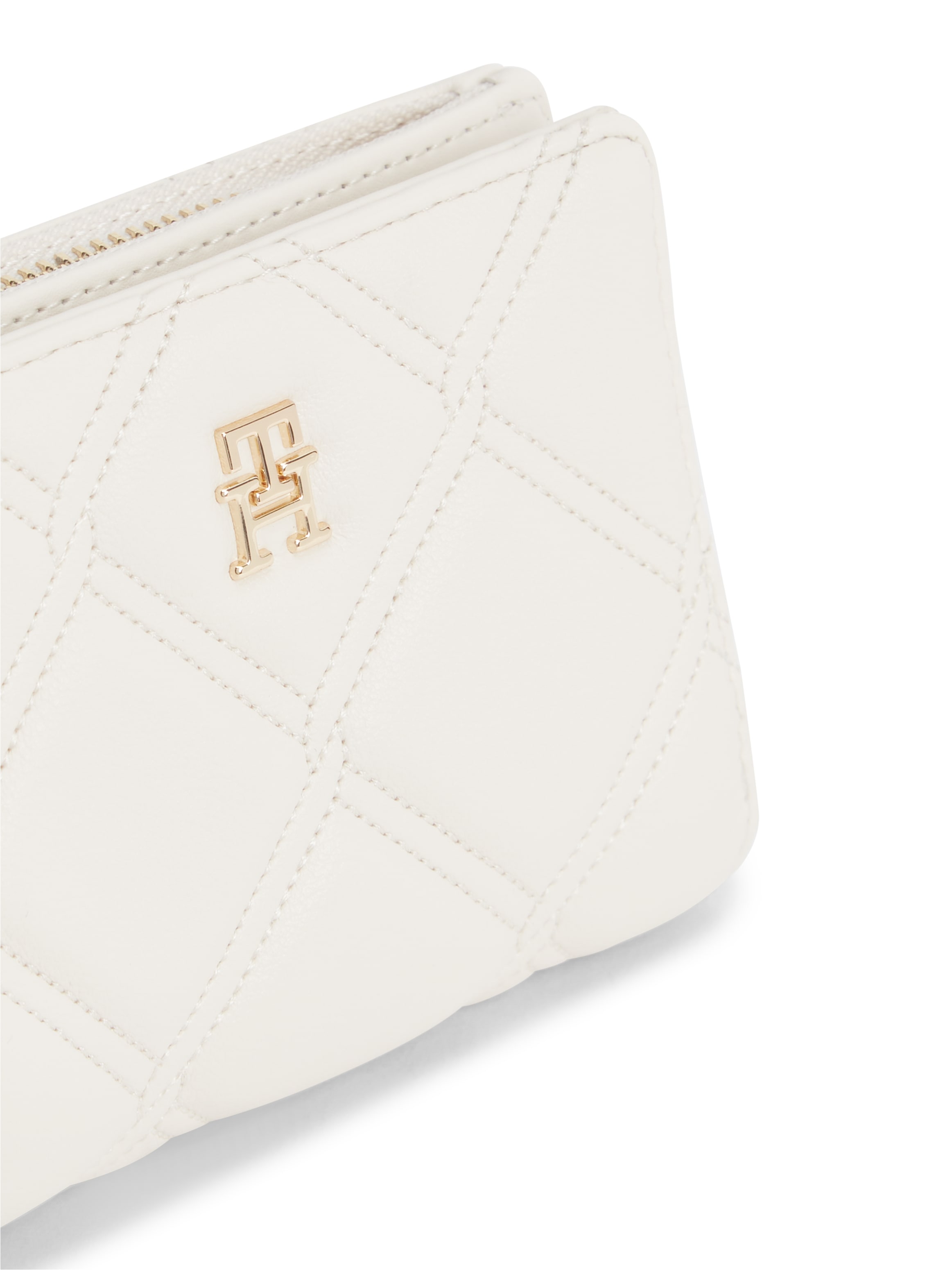 Tommy Hilfiger »TH FEMININE BIFOLD« portefeuille femme, porte-monnaie avec élément logo TH doré