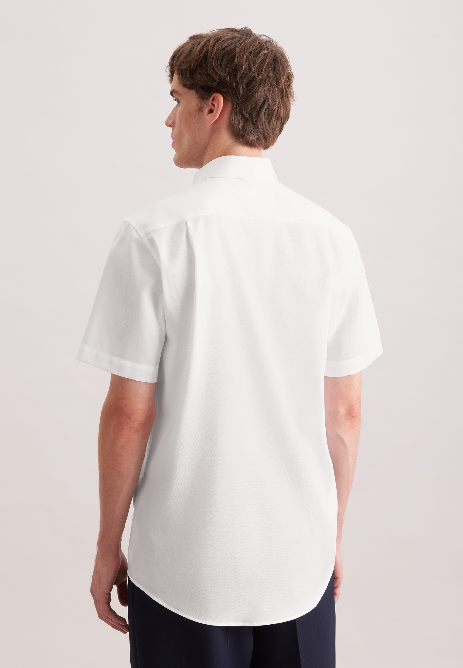 seidensticker Businesshemd »Schwarze Rose« Comfort 1/2 Button-Down-Kragen Struktur