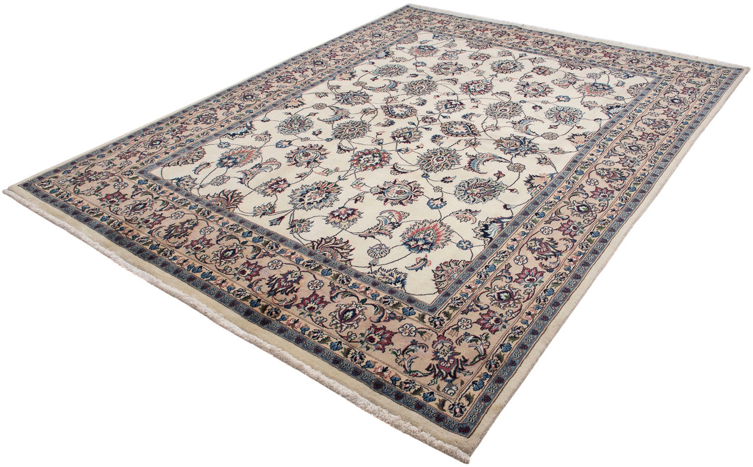 Image of morgenland Orientteppich »Perser - Classic - 262 x 197 cm - beige«, rechteckig, 10 mm Höhe, Wohnzimmer, Handgeknüpft, Einzelstück mit Zertifikat bei Ackermann Versand Schweiz