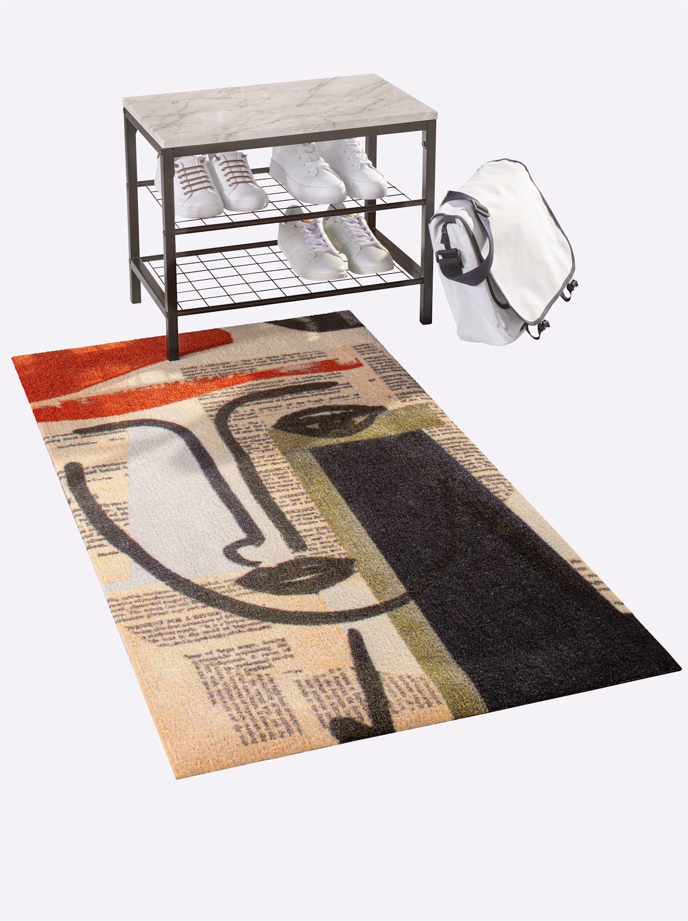 wash+dry by Kleen-Tex Fussmatte, rechteckig