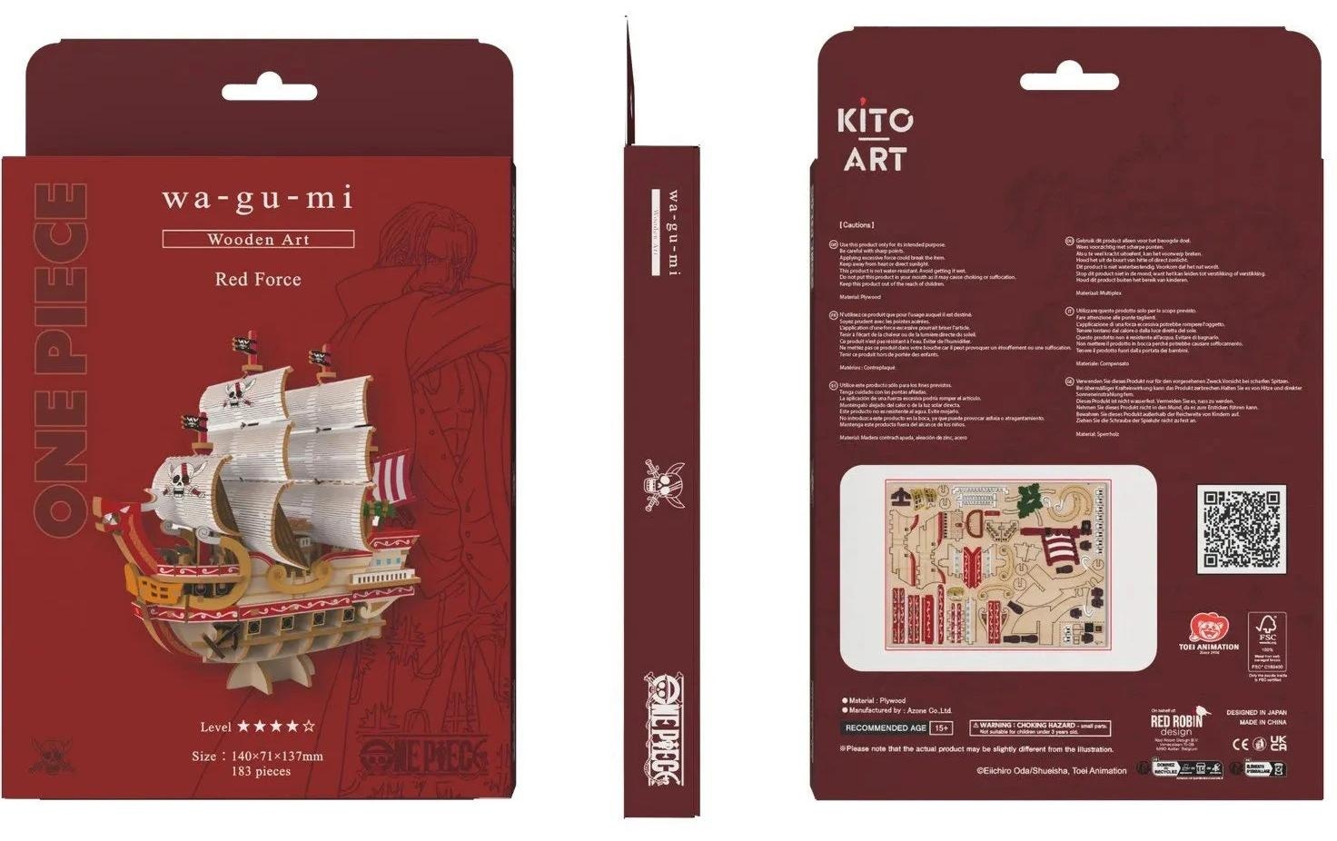   Modellbausatz »Kito Art Red Force 183 Teile« 183 Stk. tlg.