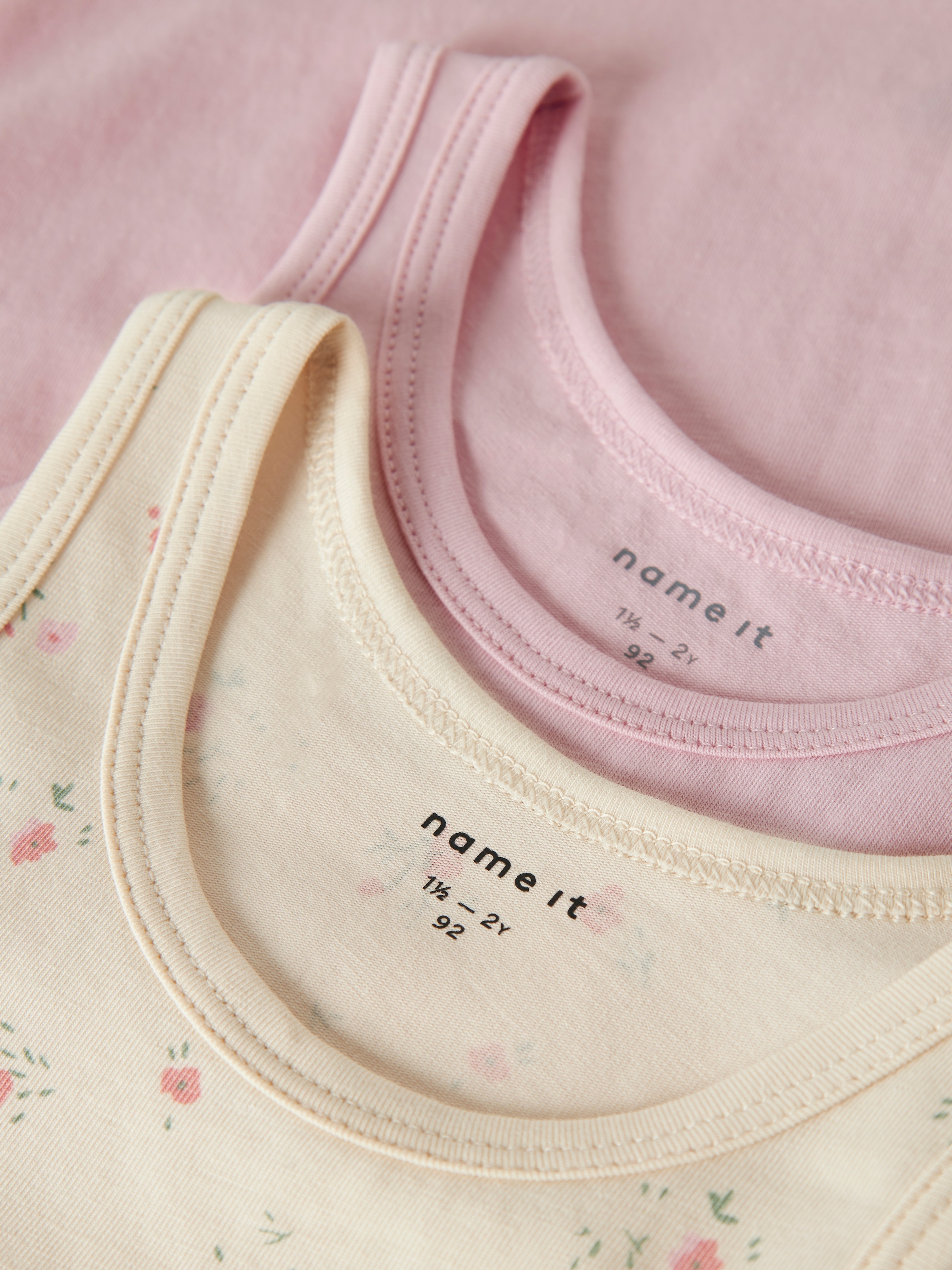 Name It Unterhemd »NMFTANK TOP 2P FLOWER NOOS«, (Packung, 2 St.)
