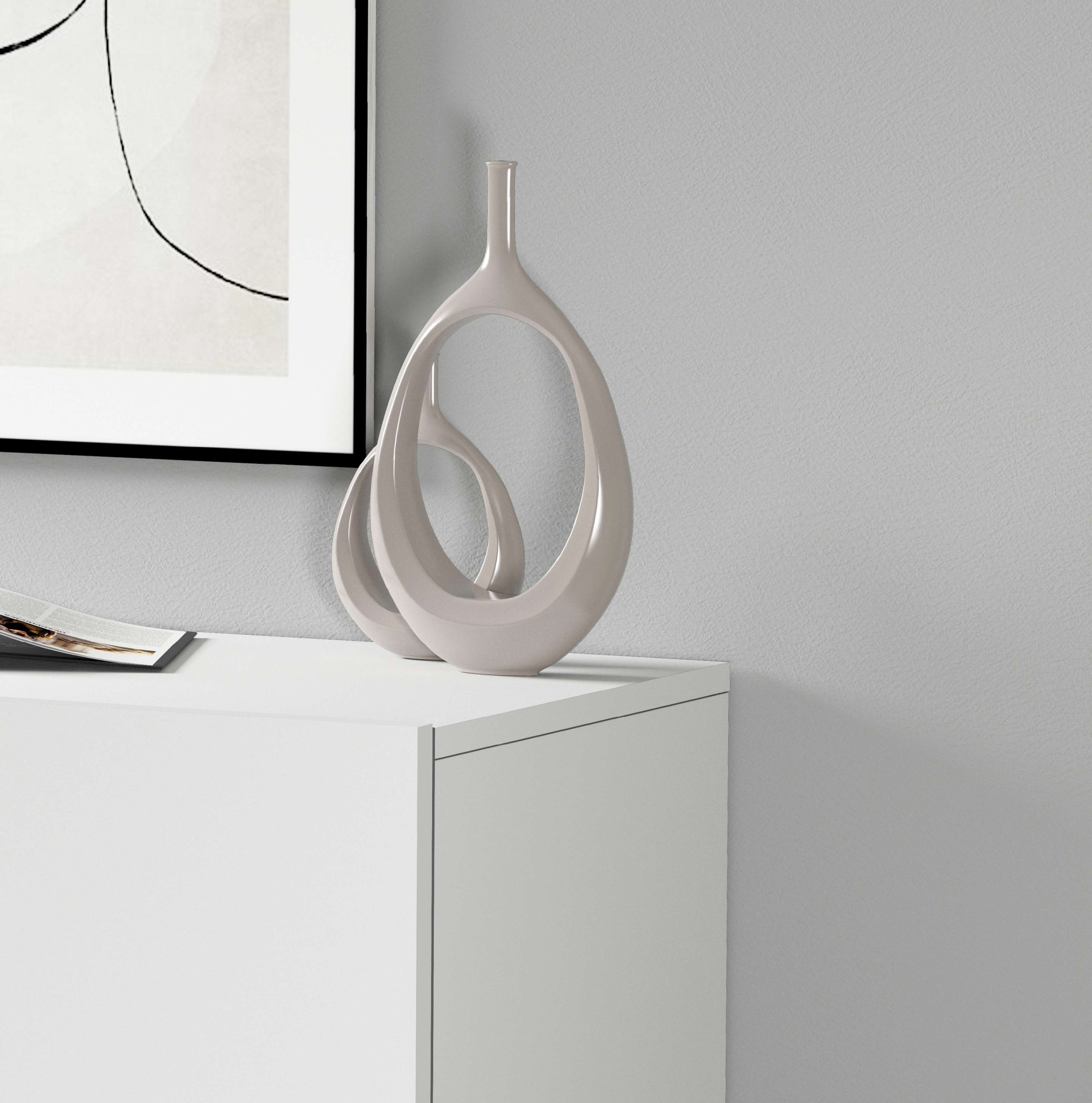 INOSIGN Aktenschrank »Essential, Mehrzweckschrank, Büroschrank mit 2 Türen« & verstellbaren Einlegeböden, Höhe 86 oder 166 cm, Made in Italy