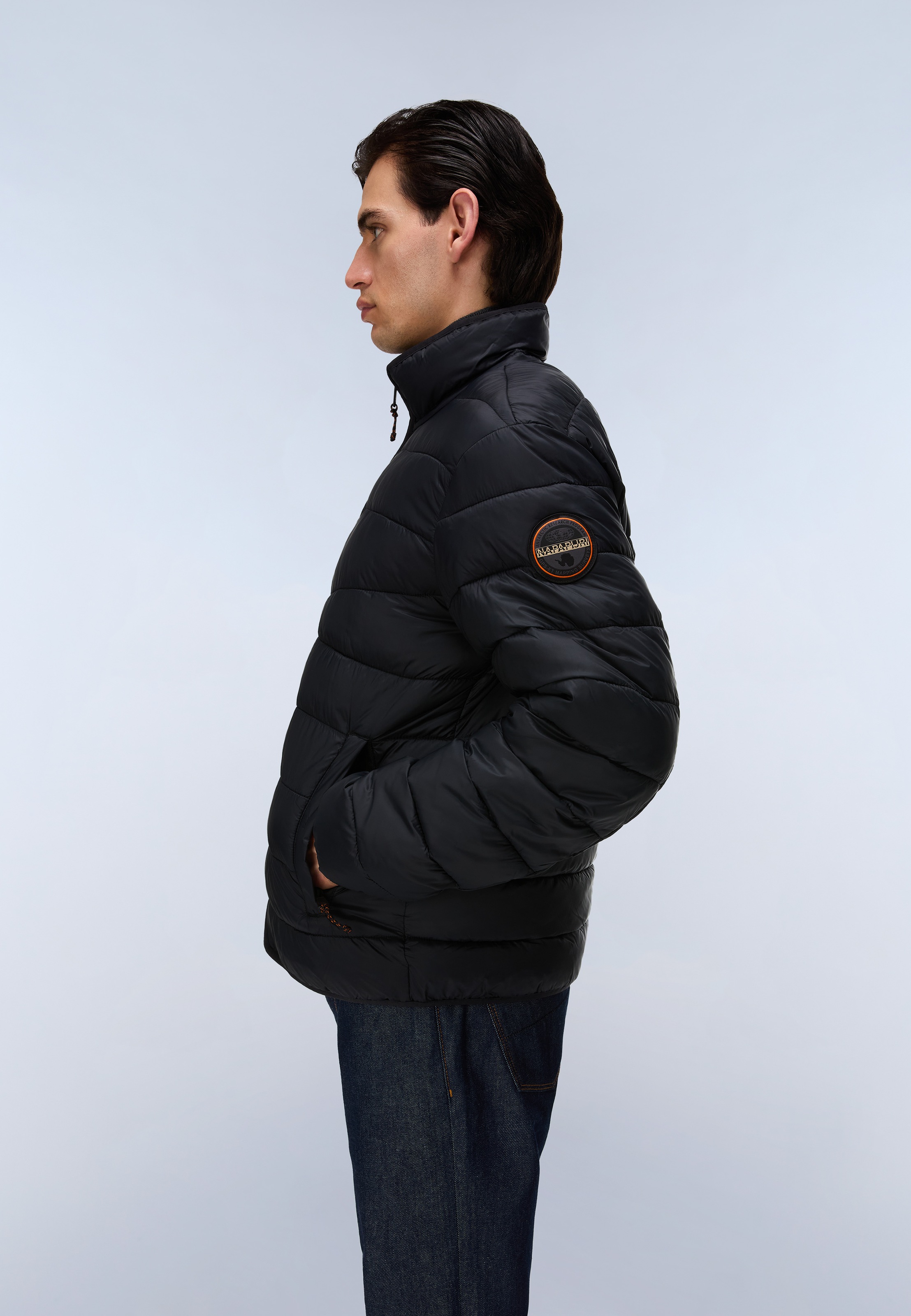 Napapijri Steppjacke »AERONS S 4 BLACK BEAUTY« auch in grossen Grössen, aus Polyamid