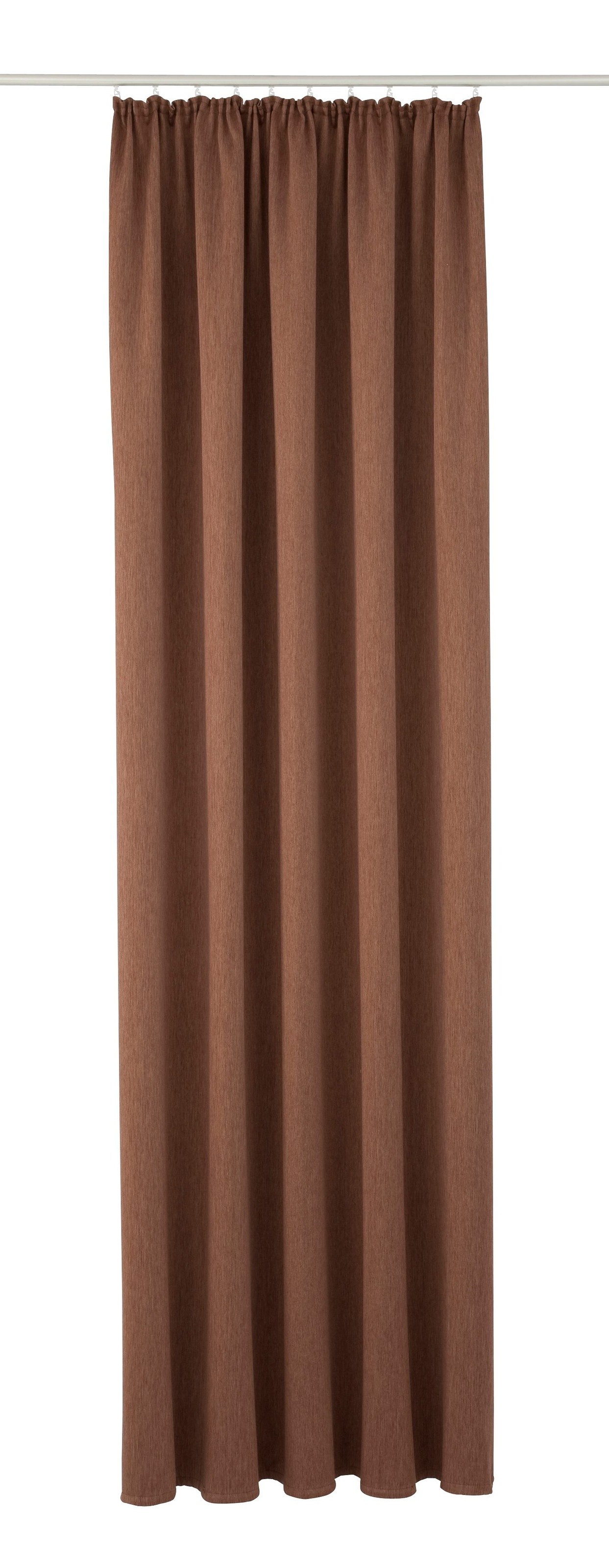 Image of VHG Vorhang »Ben«, (1 St.), Verdunkelung, Fertigmass, energiesparend, blickdicht, Basic, Uni, meliert, gewebt, verschiedene Grössen, Breite 140 cm bei Ackermann Versand Schweiz