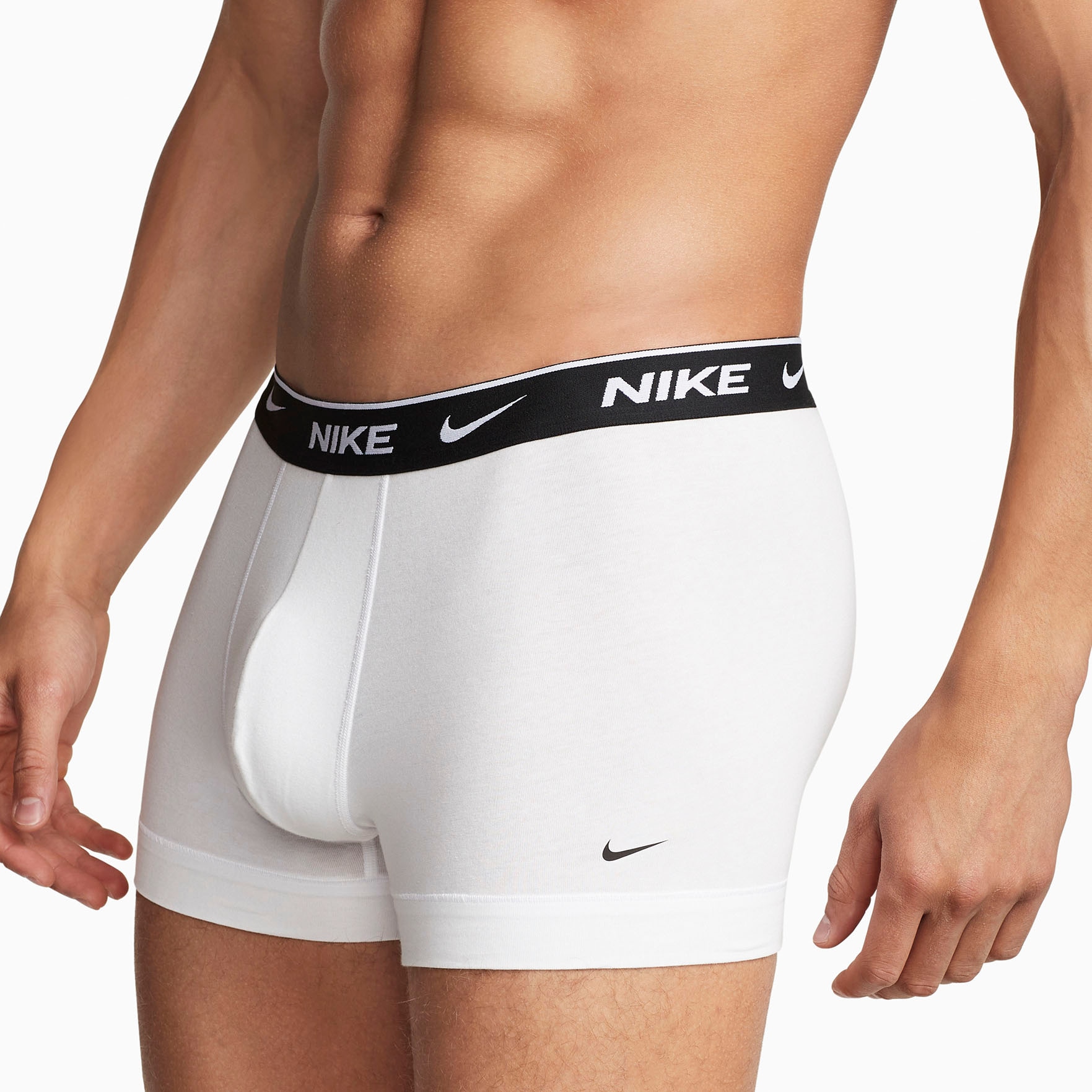 NIKE Underwear Tronc »TRUNK 3PK« Paquet, 3er, 3 cuis mit Logo-Elastikbund