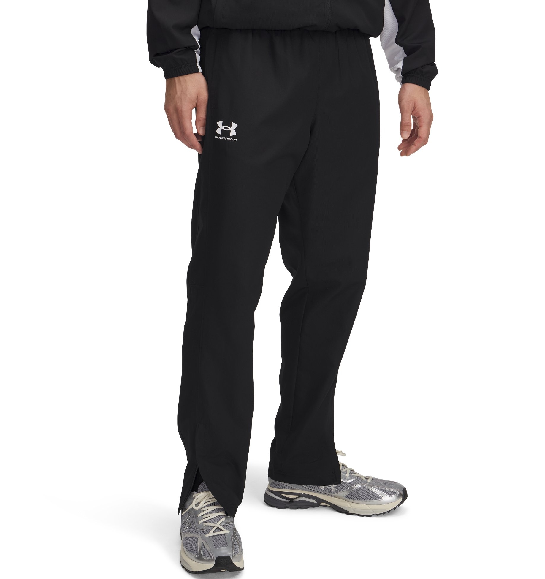 Image of Under Armour Trainingshose "UA RIVAL WVN WINDBREAKER PNT" für vielseitige Aktivitäten, für Sportmode und aktive Freizeit