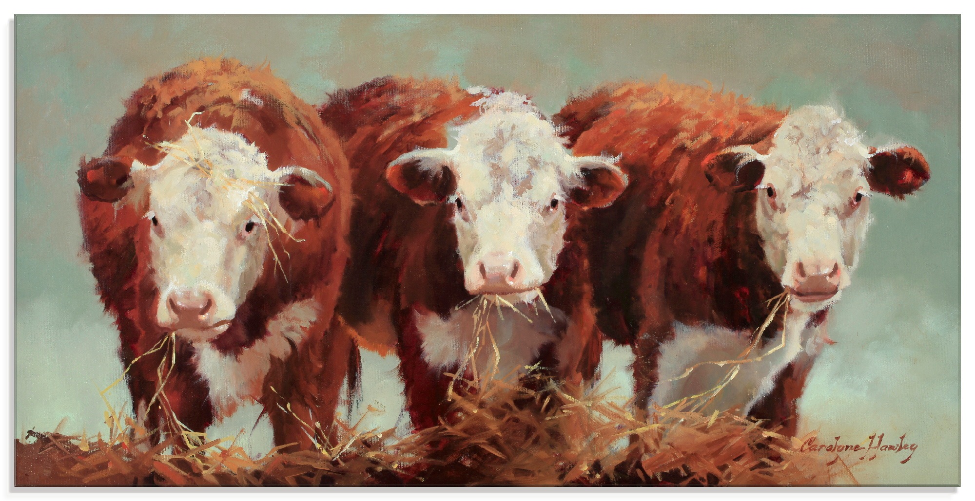 Image of Artland Glasbild »Drei von einer Art«, Haustiere, (1 St.) bei Ackermann Versand Schweiz