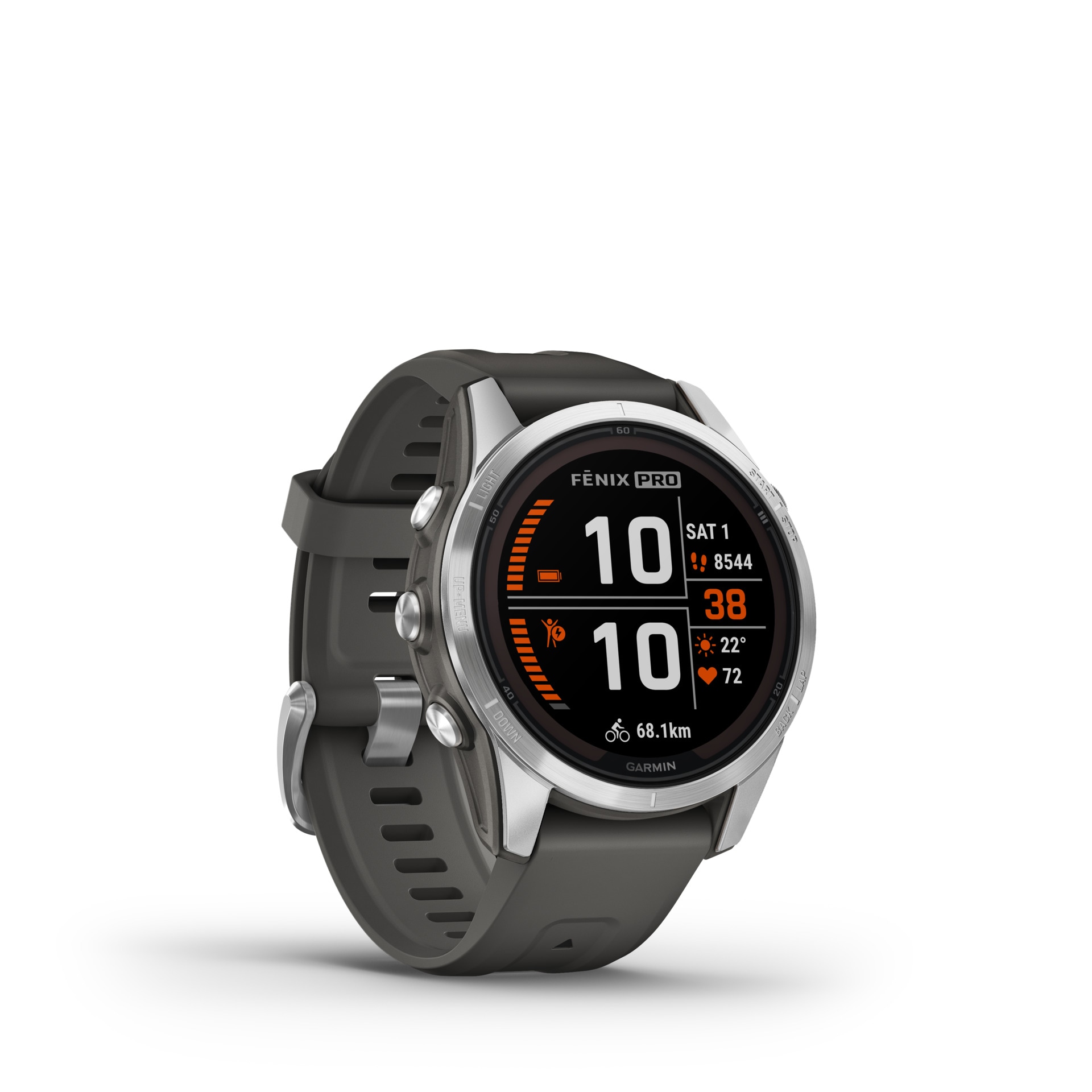 Garmin Smartwatch »GARMIN FENIX 7S PRO - SOLAR EDITION«, (3,04 cm / 1,2 Zoll), 32 GB