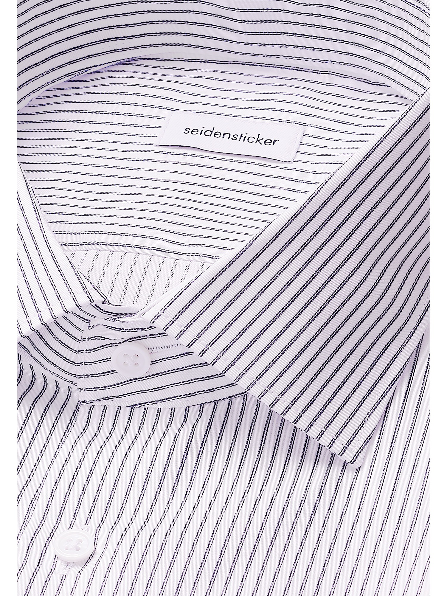 seidensticker Businesshemd »Schwarze Rose« Slim 1/1 Kentkragen Gestreift