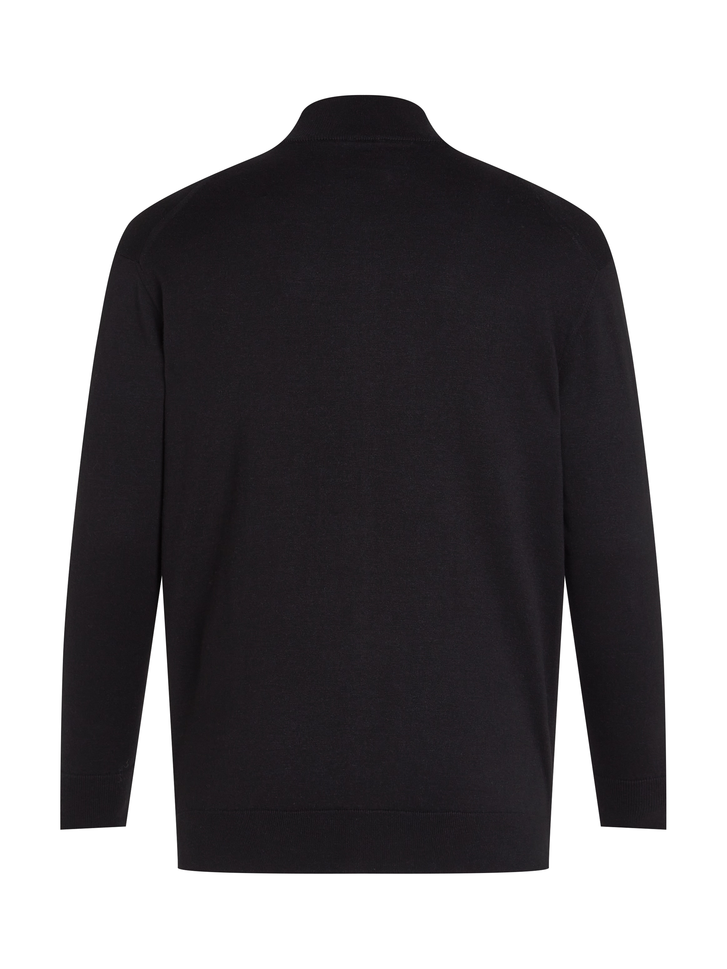 Calvin Klein Big&Tall Sweatshirt »BT_COTTON SILK BLEND ZIP JACKET«, in Grossen Grössen mit Logoprint