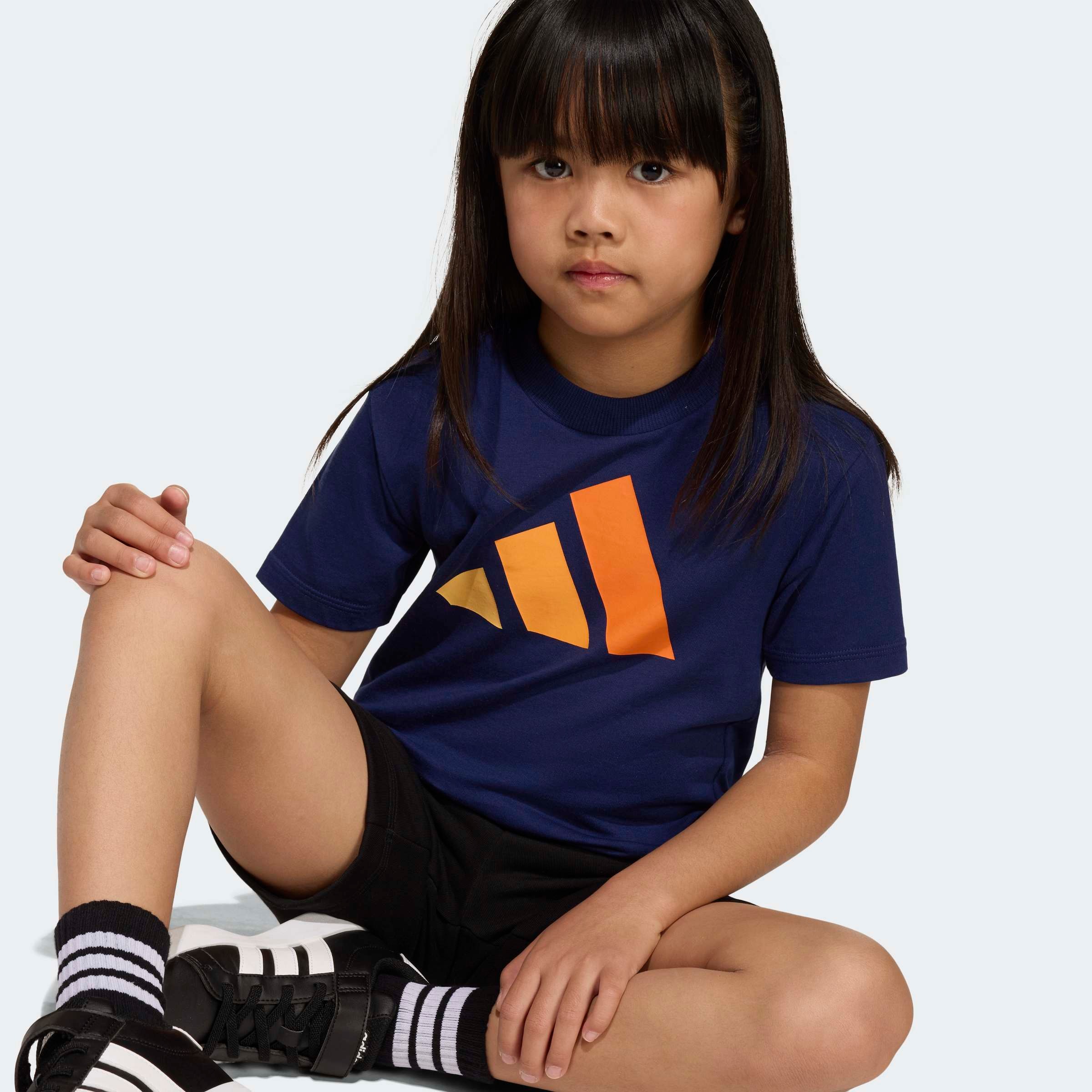 adidas Sportswear T-Shirt »ESSENTIALS KIDS« sportlicher Stil, Kurzarm, aus Baumwolle
