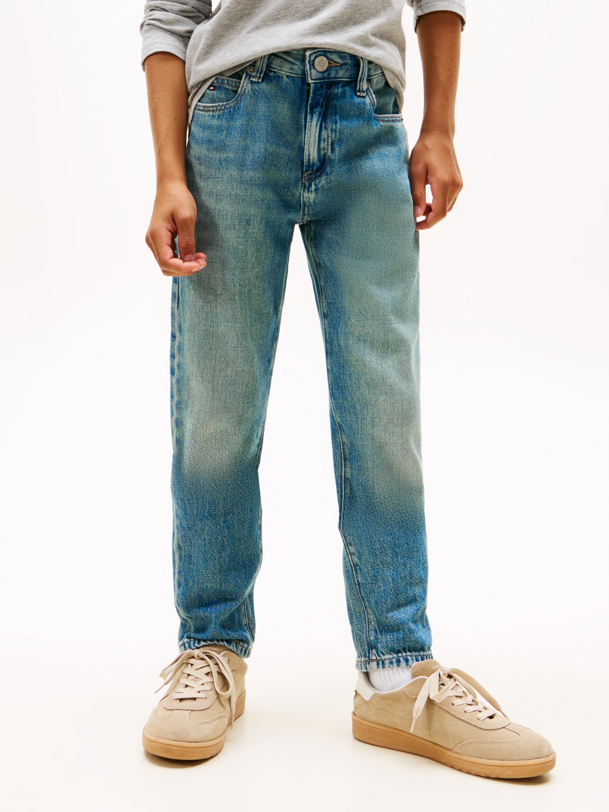 Image of Tommy Hilfiger Gerade Jeans "MODERN STRAIGHT VINTAGE DENIM" Kinder bis 16 Jahre