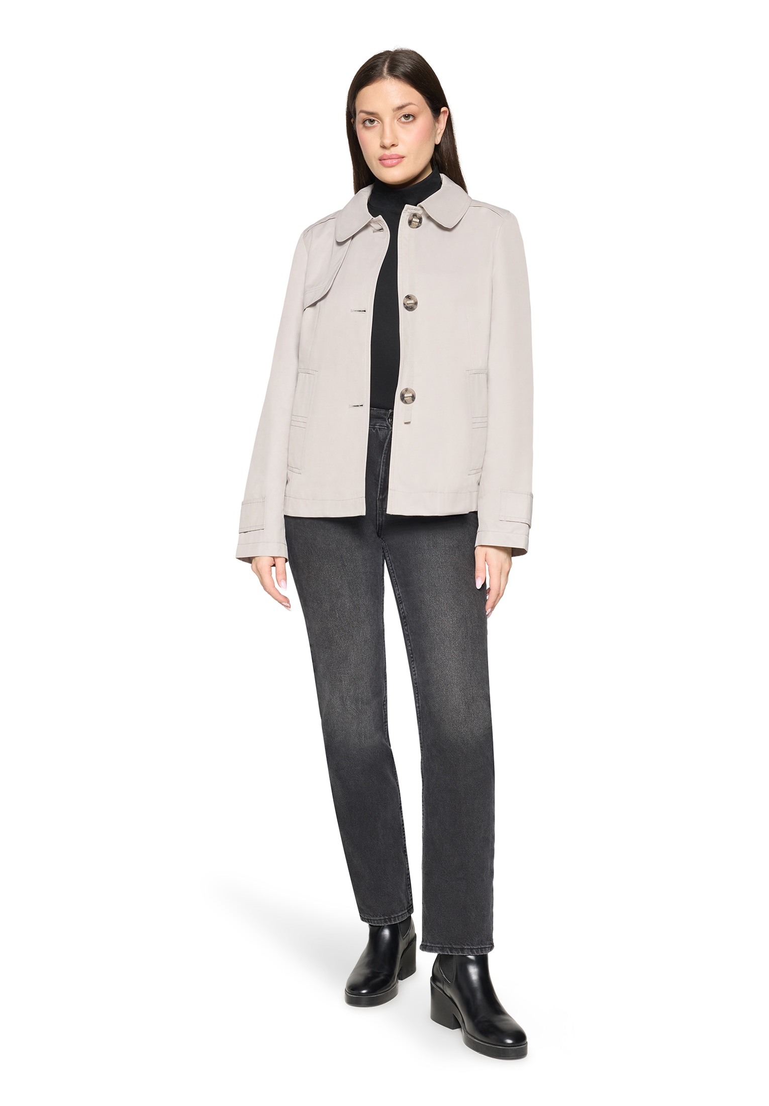 Gil Bret Veste d'extérieur mit Hemdkragen