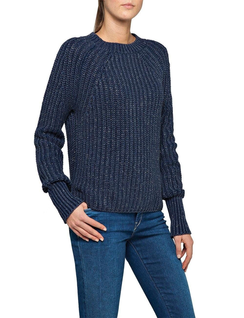 Image of Replay Strickpullover, mit eingearbeitetem Glitzergarn bei Ackermann Versand Schweiz