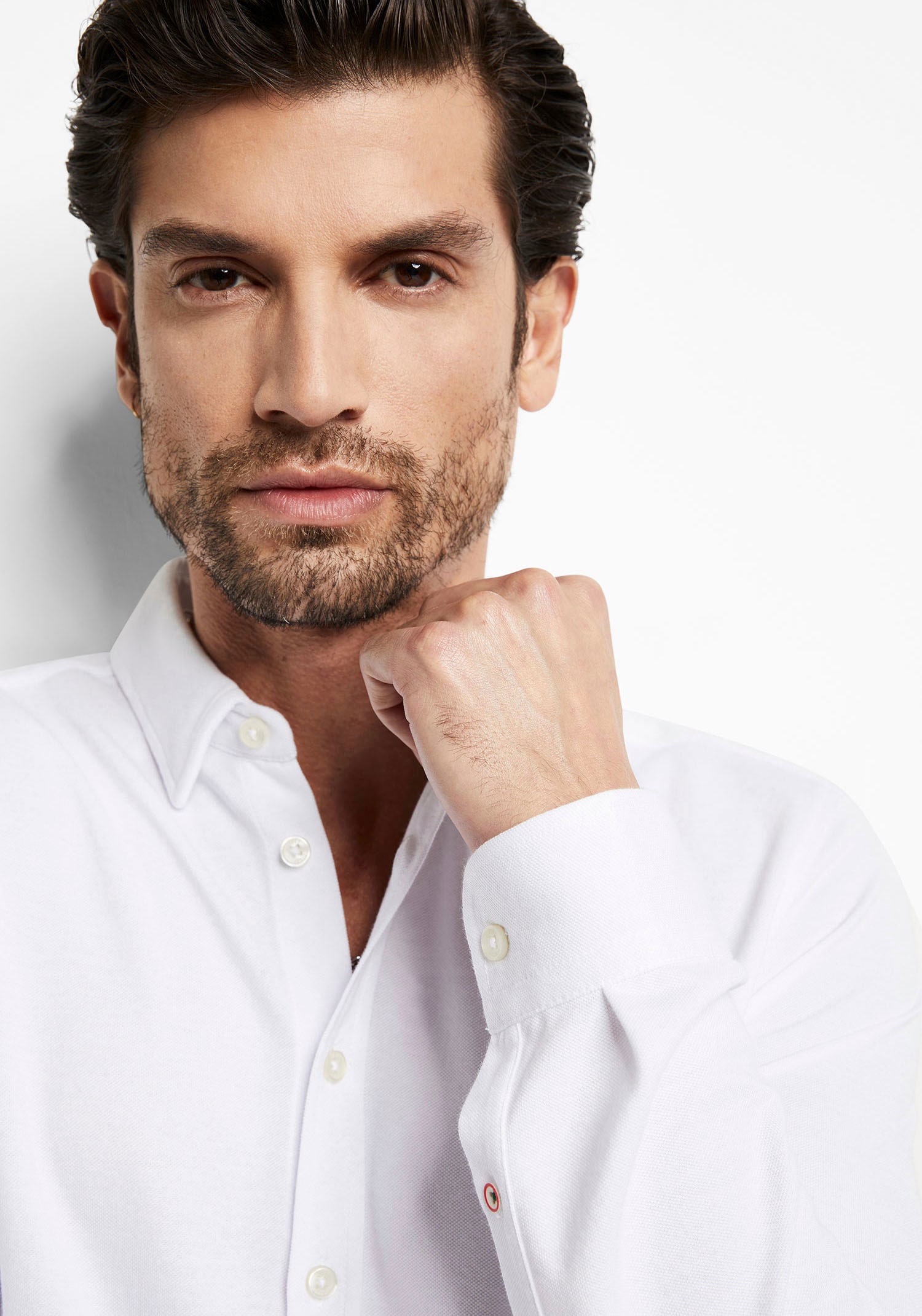 Cinque Businesshemd »CIRONI«, in Stretch Piquet Qualität