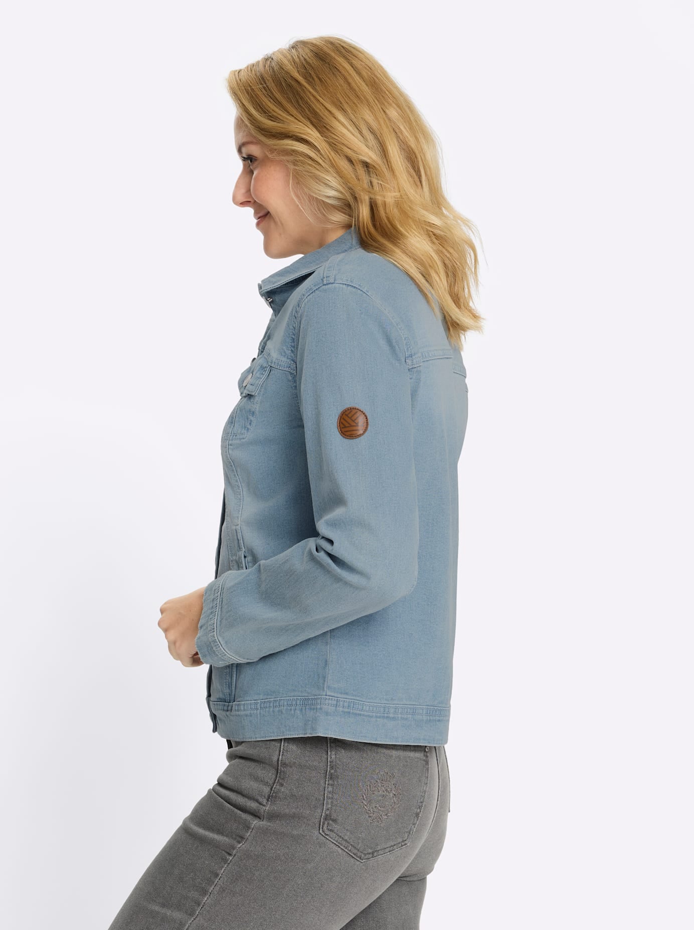 Classic Basics Veste en jean ohne Kapuze