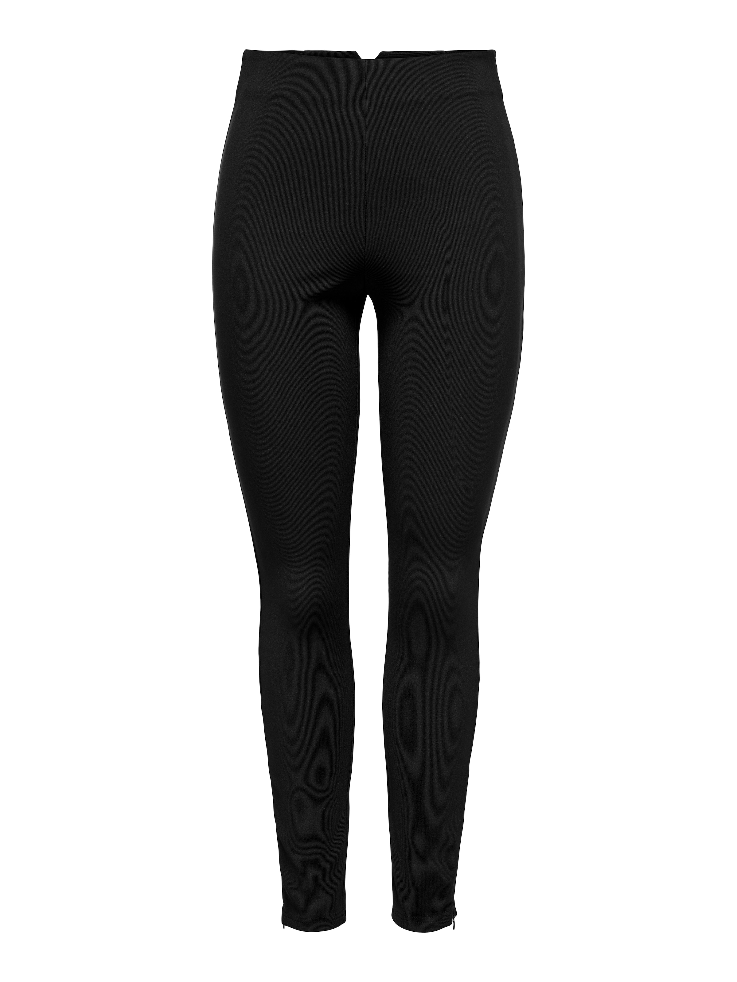 ONLY Highwaist Leggings »ONLPEONY HW RIB ZIP LEGGING CC PNT«