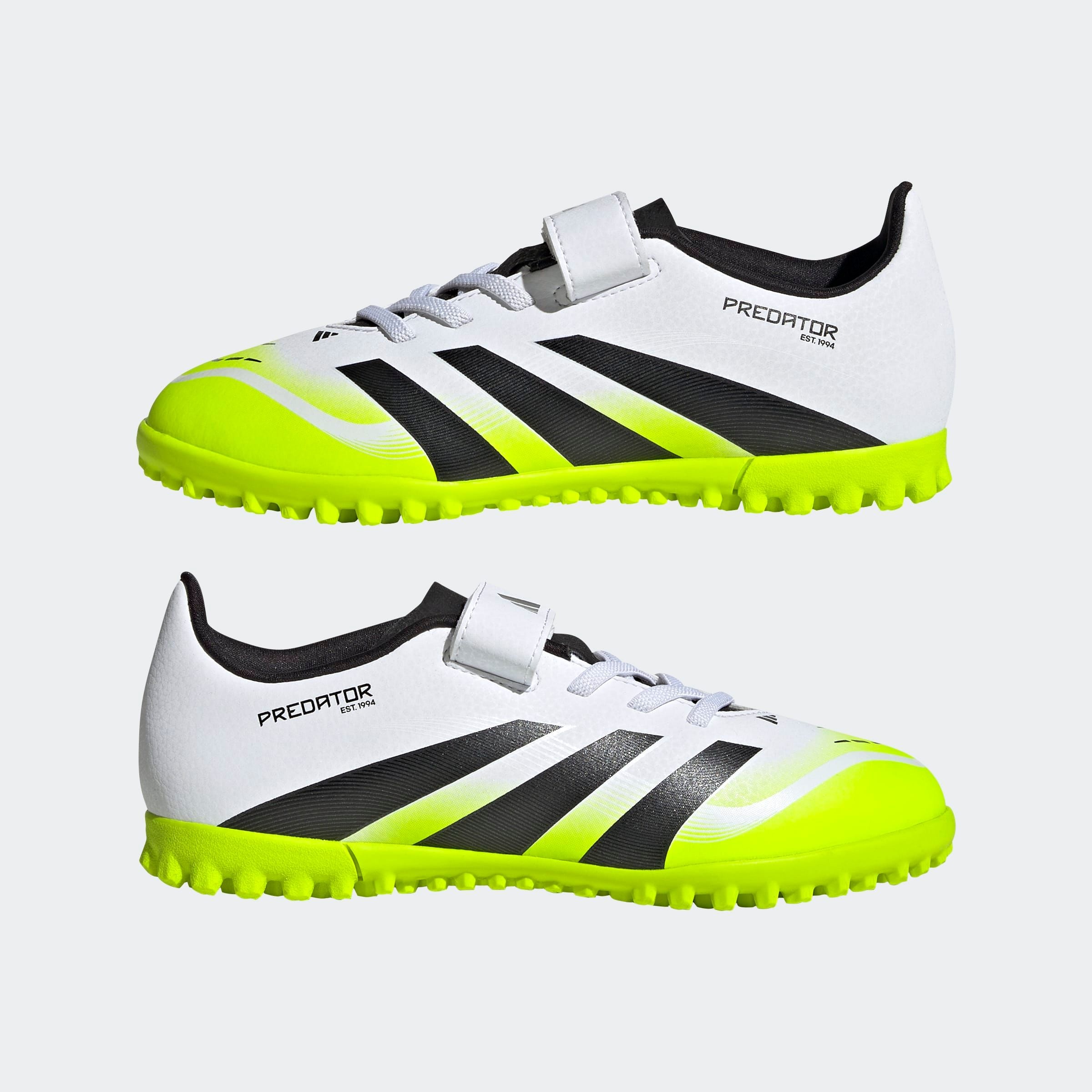 adidas Performance Fussballschuh »PREDATOR CLUB HOOK-AND-LOOP KUNSTRASENSCHUHE KIDS«, geeignet für harte Untergründe Asche und Kunstrasen