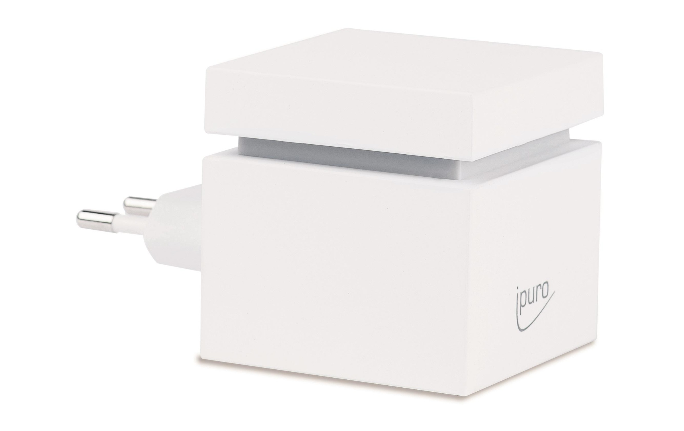 IPURO Luftreiniger »ipuro Air Pearls Electric Plug-in«, für 80 m² Räume, Intervallmodus, Temperaturanzeige