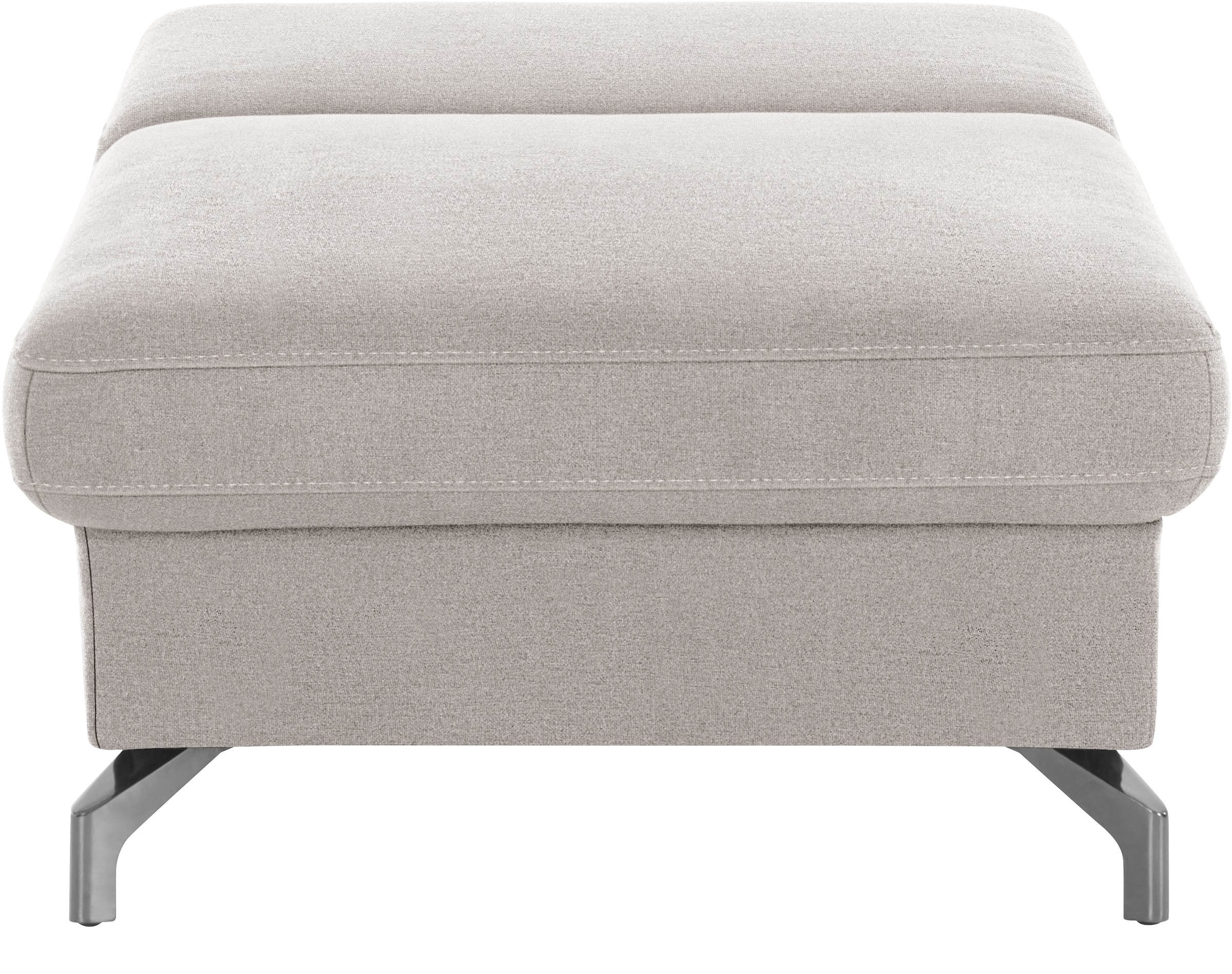 sit&more Hocker »Brisbane«, Fusshöhe 12 cm, mit Federkern und Klappfunktion