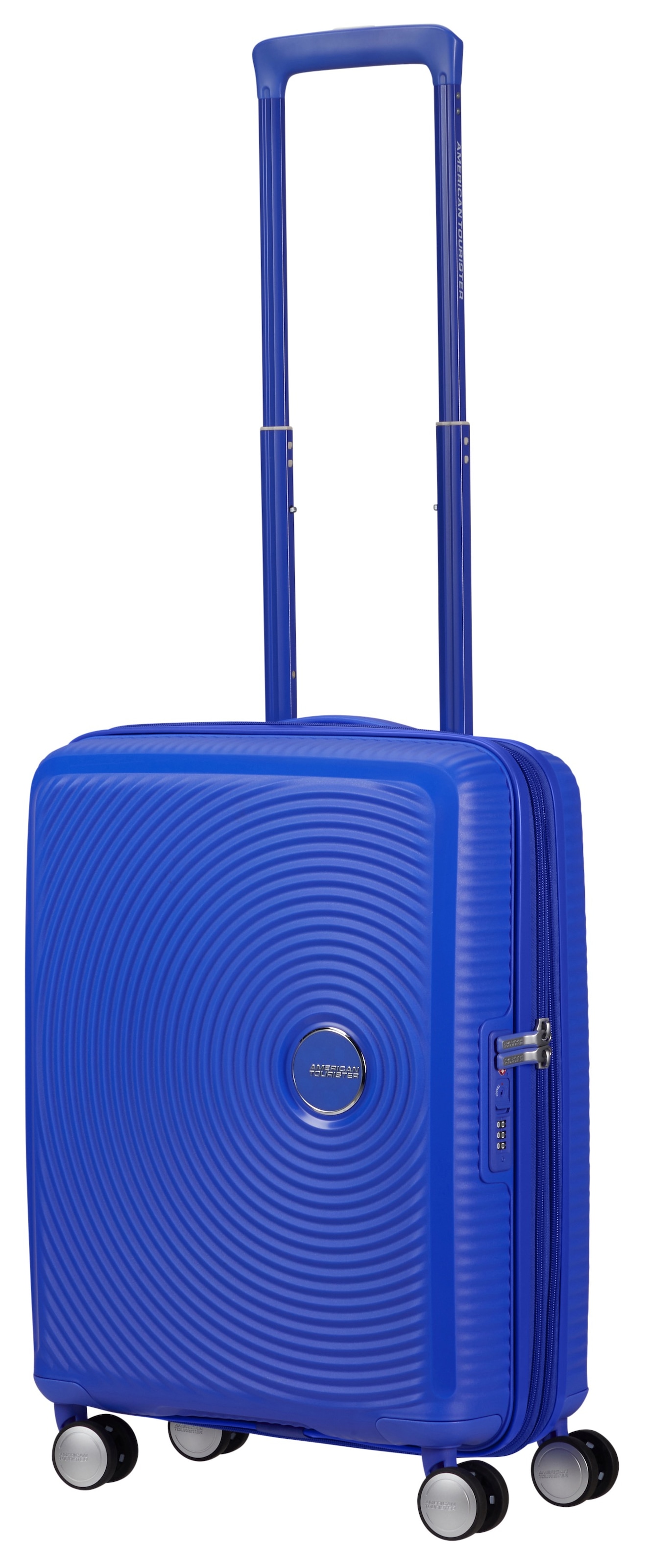 American Tourister® Hartschalen-Trolley »SOUNDBOX 55«, 4 St. Rollen, Koffer Reisegepäck Handgepäck-Koffer TSA-Zahlenschloss