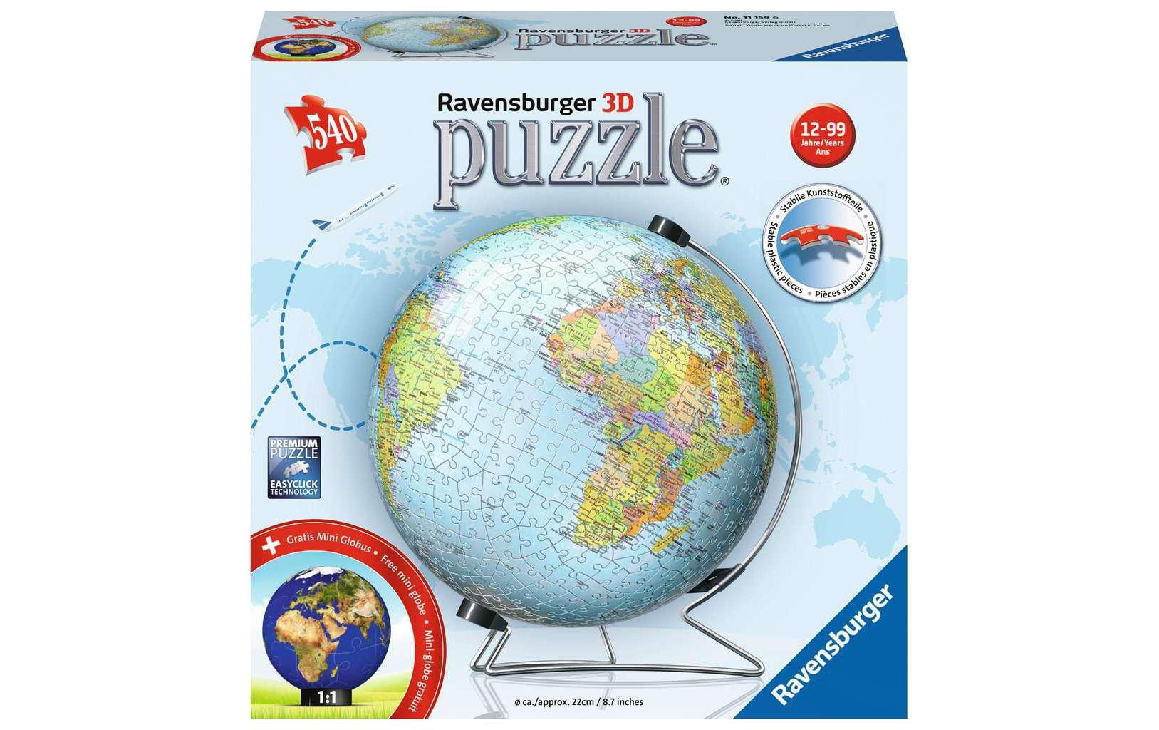 Ravensburger 3D-Puzzle »Globus 2019 Deutsch«