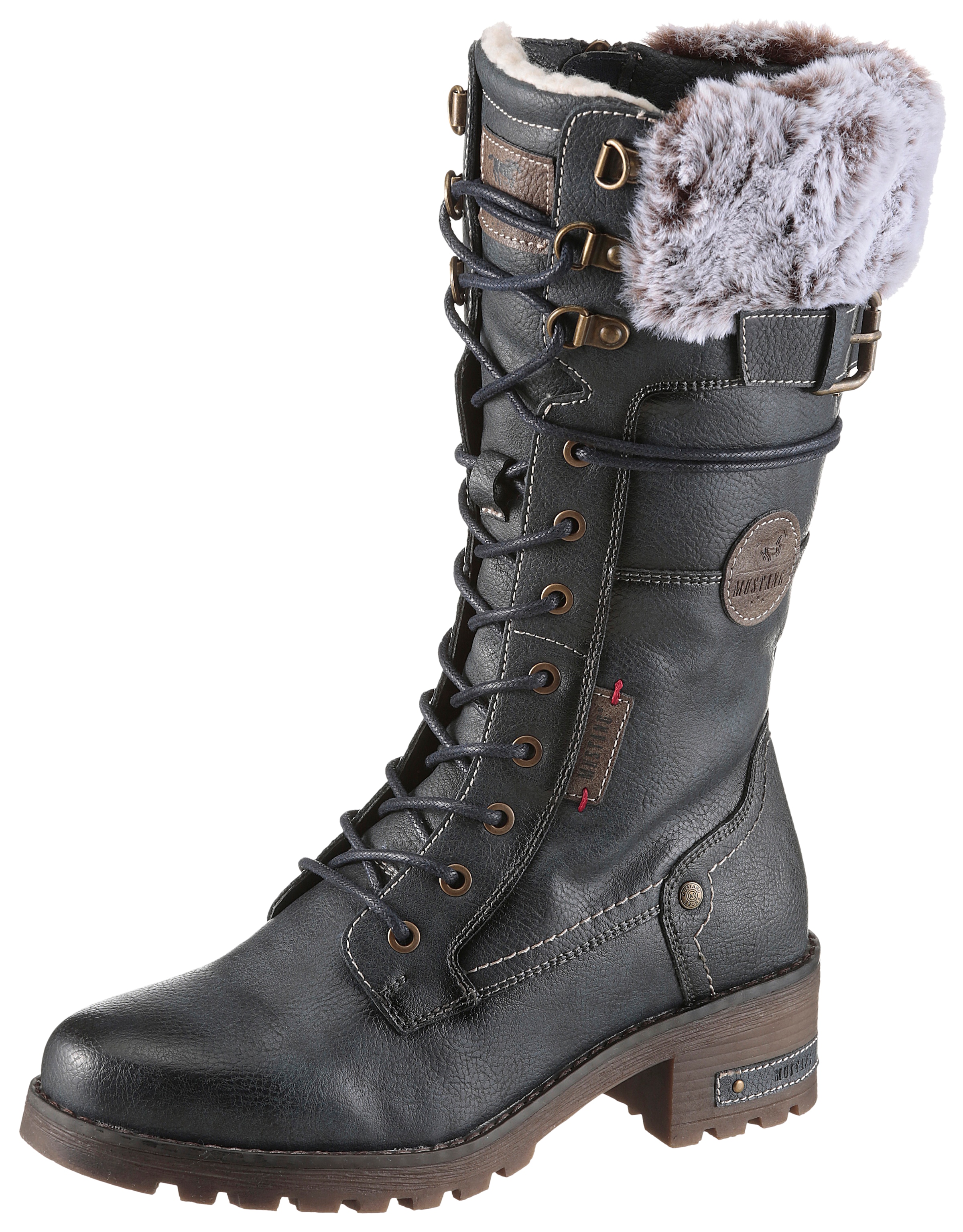 Mustang Shoes Winterstiefel »Haukea«  Snowboots, Winterstiefel mit TEX-Membrane