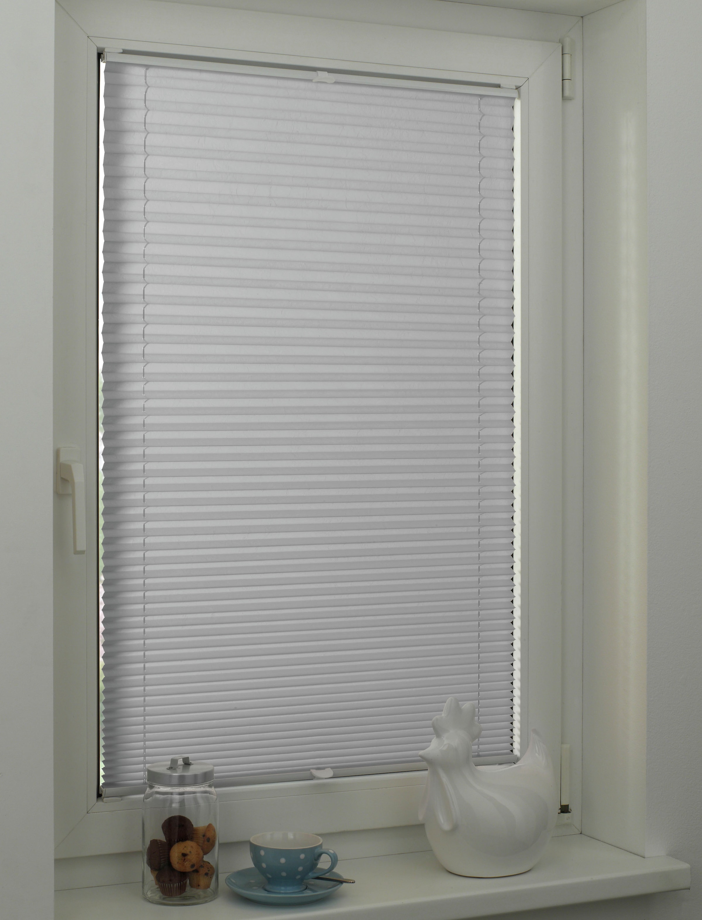 GARDINIA Plissee »Concept Tageslicht« blickdicht mit Bohren verspannt in der Breite kürzbar