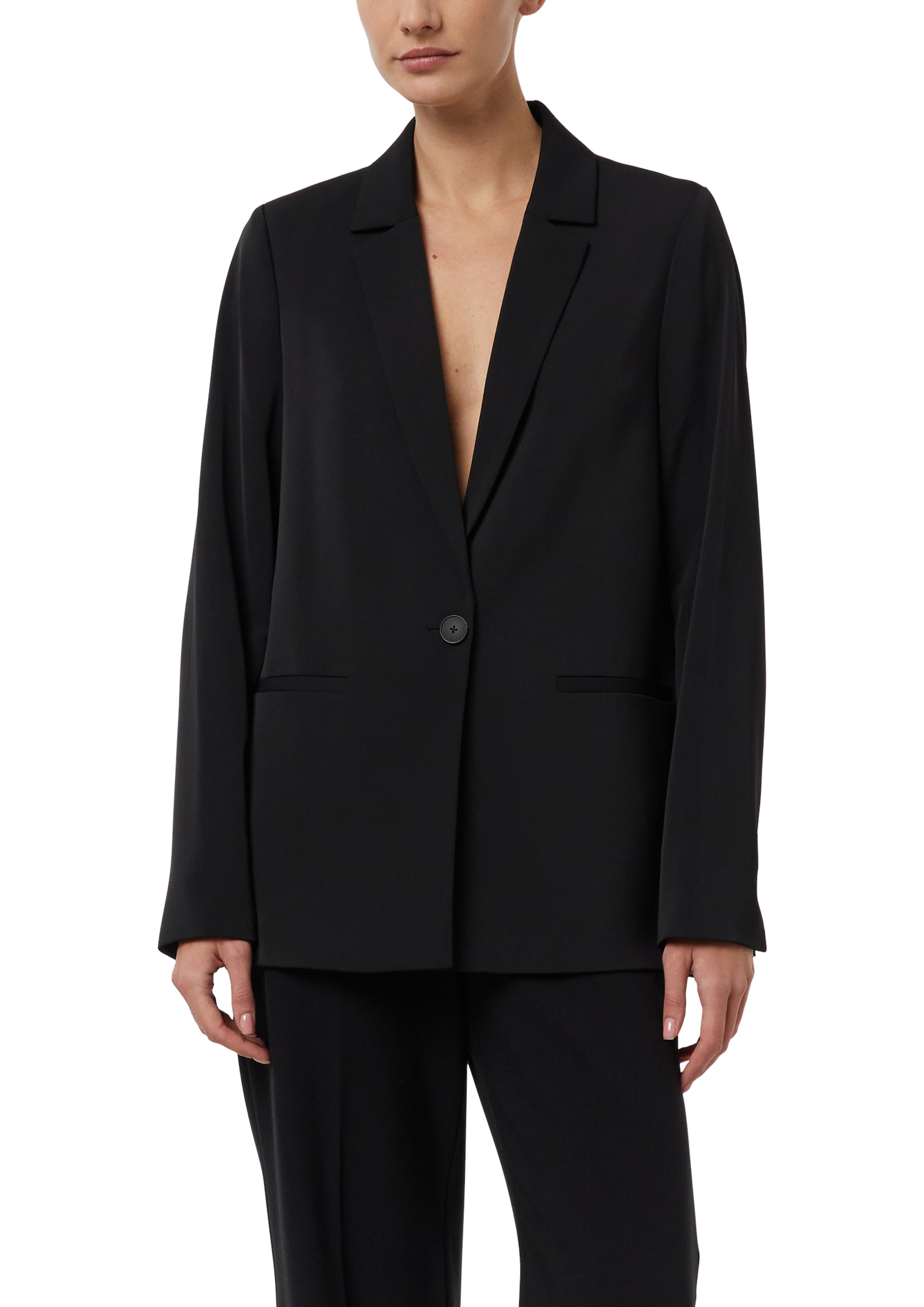 Comma Veste blazer blazer oversize avec col à revers