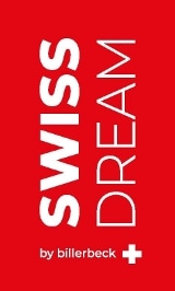 Swiss Dream by billerbeck 3-Kammer-Kopfkissen »Piuma Basic 90«, Füllung: Aussen: 90% Entendaunen, 10% Federchen; Innen: 100% neue Entenfederchen, silber, Bezug: 100% Baumwolle, (1 St.)