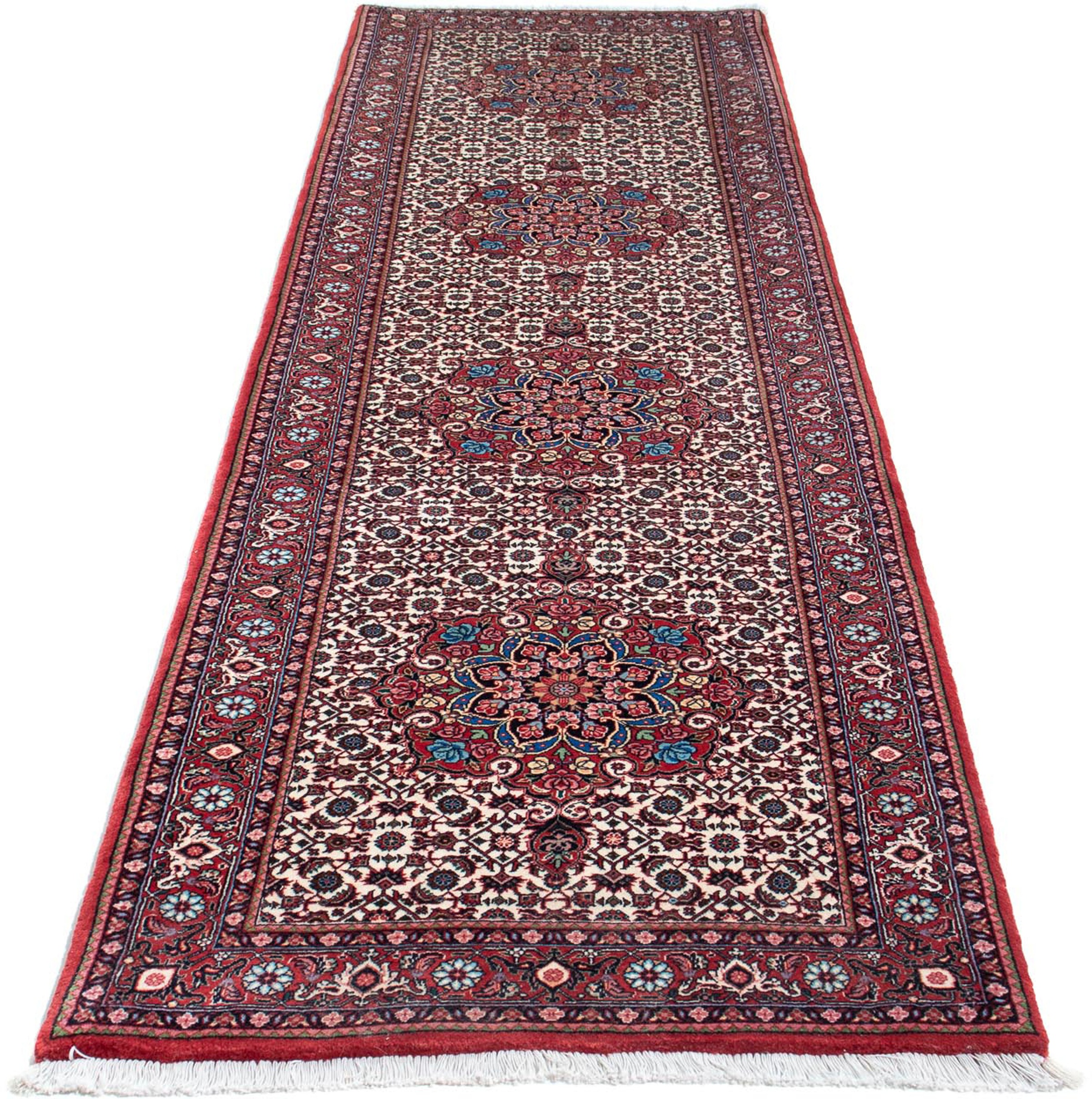 Image of morgenland Orientteppich »Perser - Bidjar - 319 x 84 cm - rot«, rechteckig, 15 mm Höhe, Wohnzimmer, Handgeknüpft, Einzelstück mit Zertifikat bei Ackermann Versand Schweiz