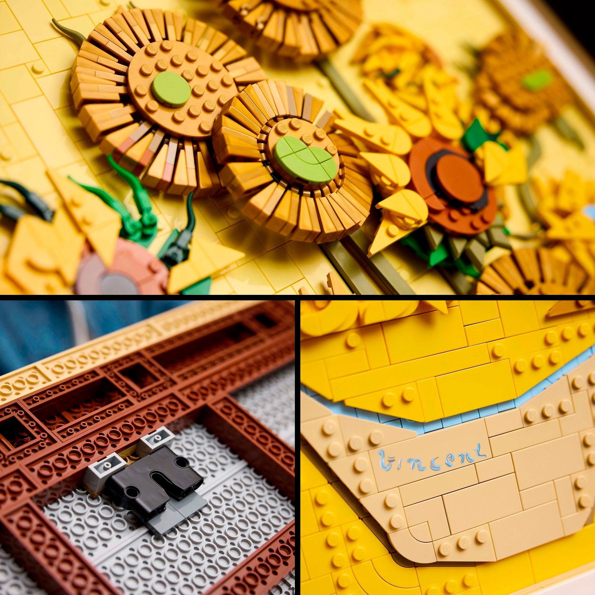 LEGO® Konstruktionsspielsteine »Vincent van Gogh – Sonnenblumen (31215), LEGO ART« Made in Europe