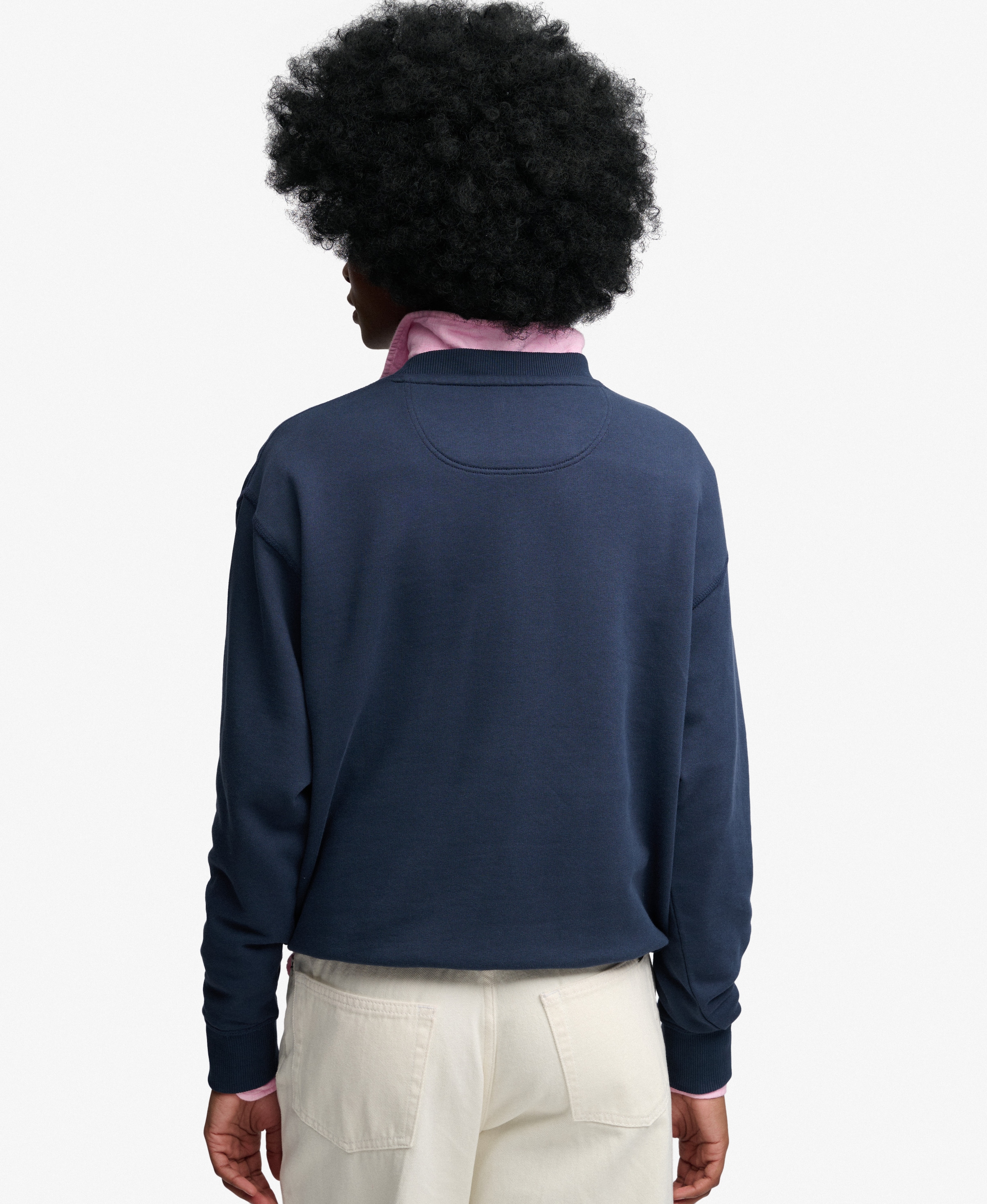 Superdry Sweatshirt »ESSENTIAL HERITAGE CREW«, mit Baumwolle und Sweatware, Relaxed Fit
