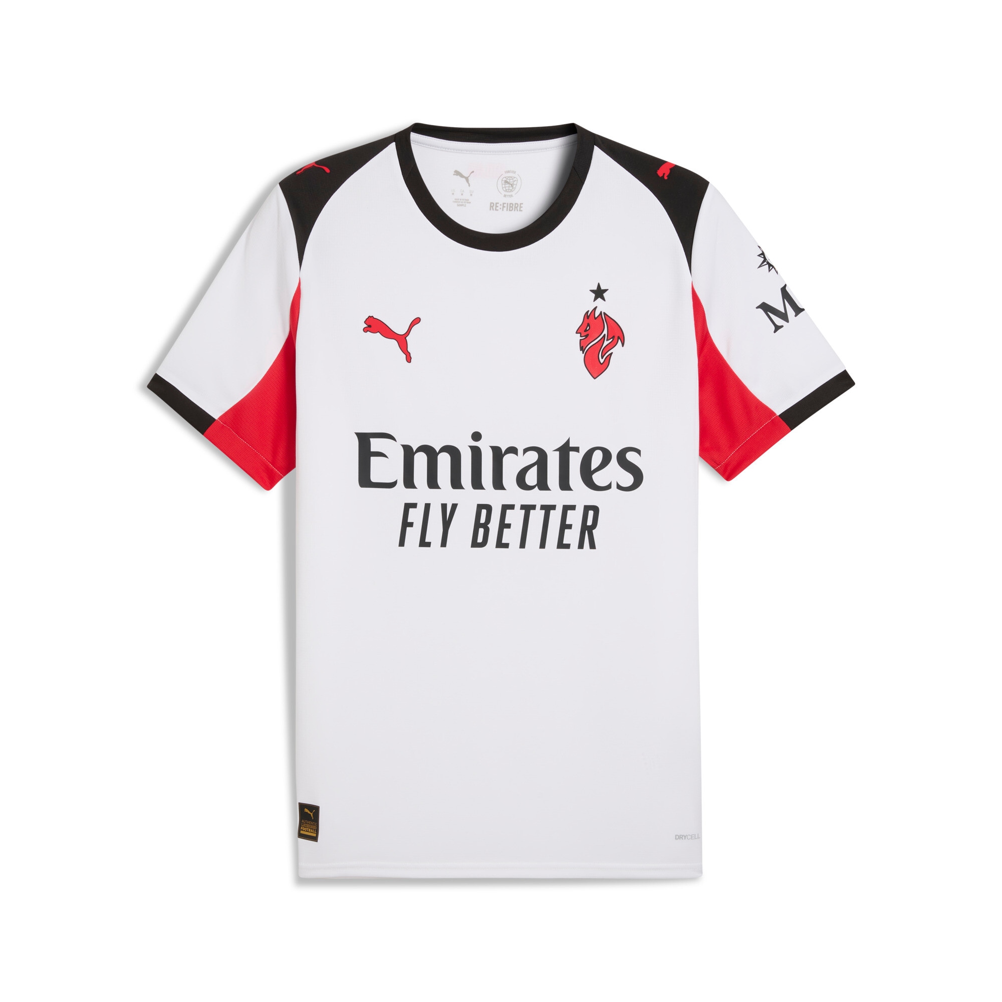 Image of PUMA Fussballtrikot "ACM AWAY JERSEY REPLICA" Fussball, Kurzarm, Rundhalsausschnitt, normale Schnittform