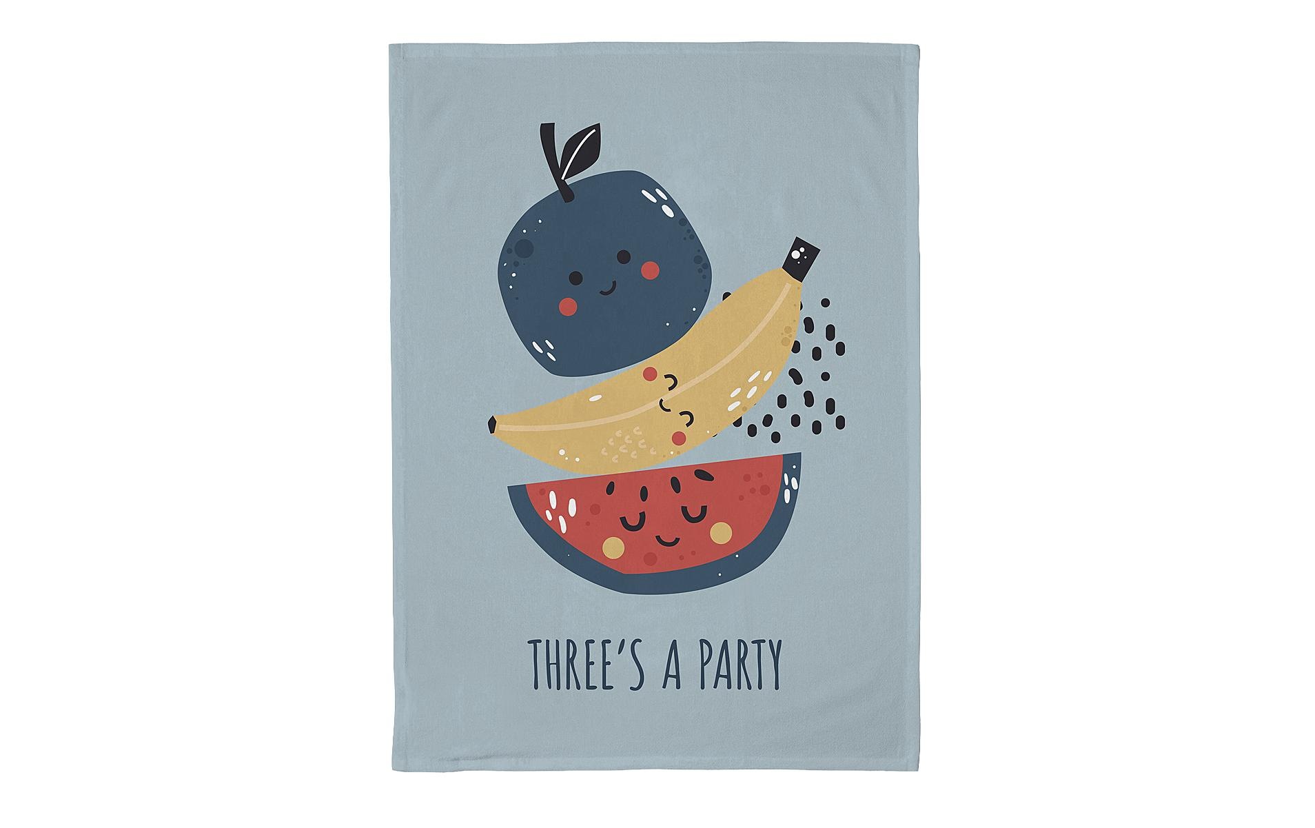 Image of Geschirrtuch "Chic Mic Threes a party 50 x 70 cm"