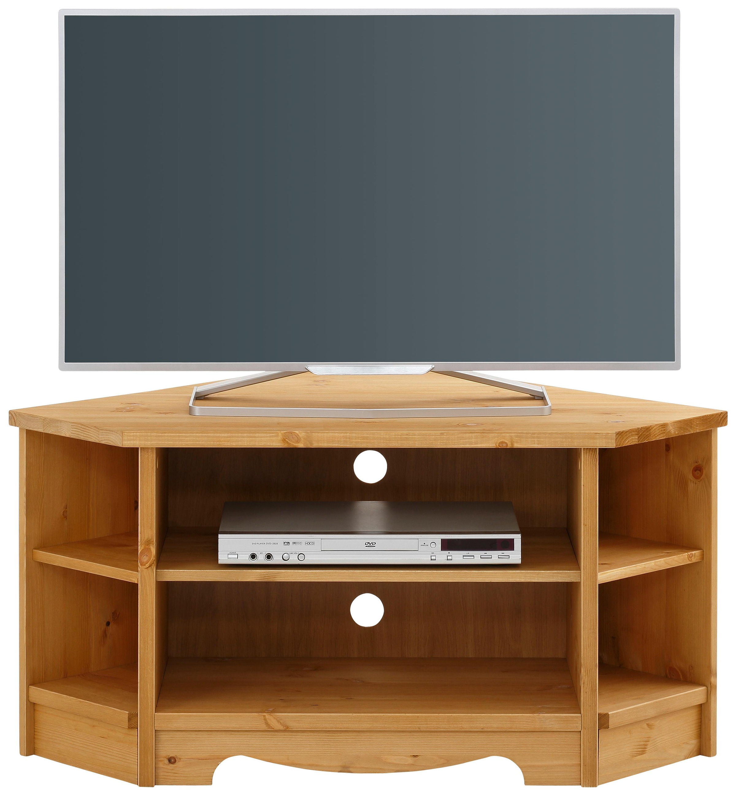 Image of GOODproduct Lowboard "Trinidad, TV-Schrank, Eck-TV -Schrank" Kommode, Breite 105 cm, FSC zertifiziertes Massivholz