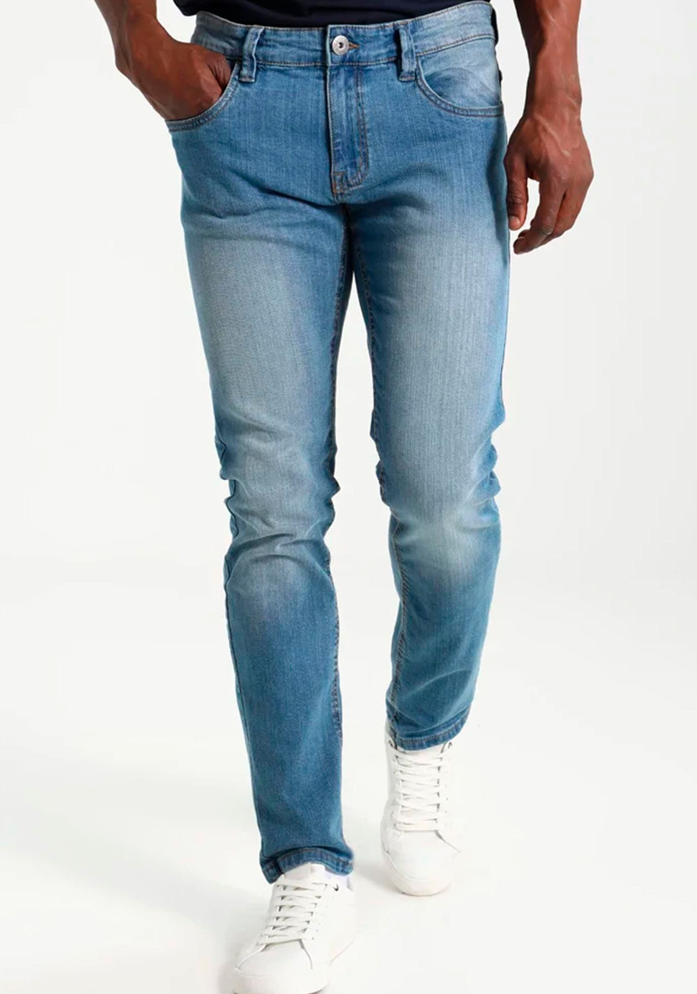 Image of Indicode Regular-fit-Jeans "Tony" Baumwollmischung, regular fit