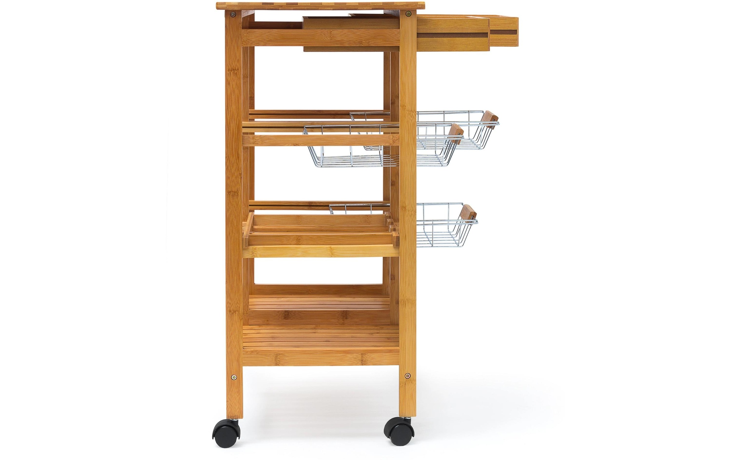 relaxdays Chariot de cuisine »James XXL 80 x 67 x 37 cm«