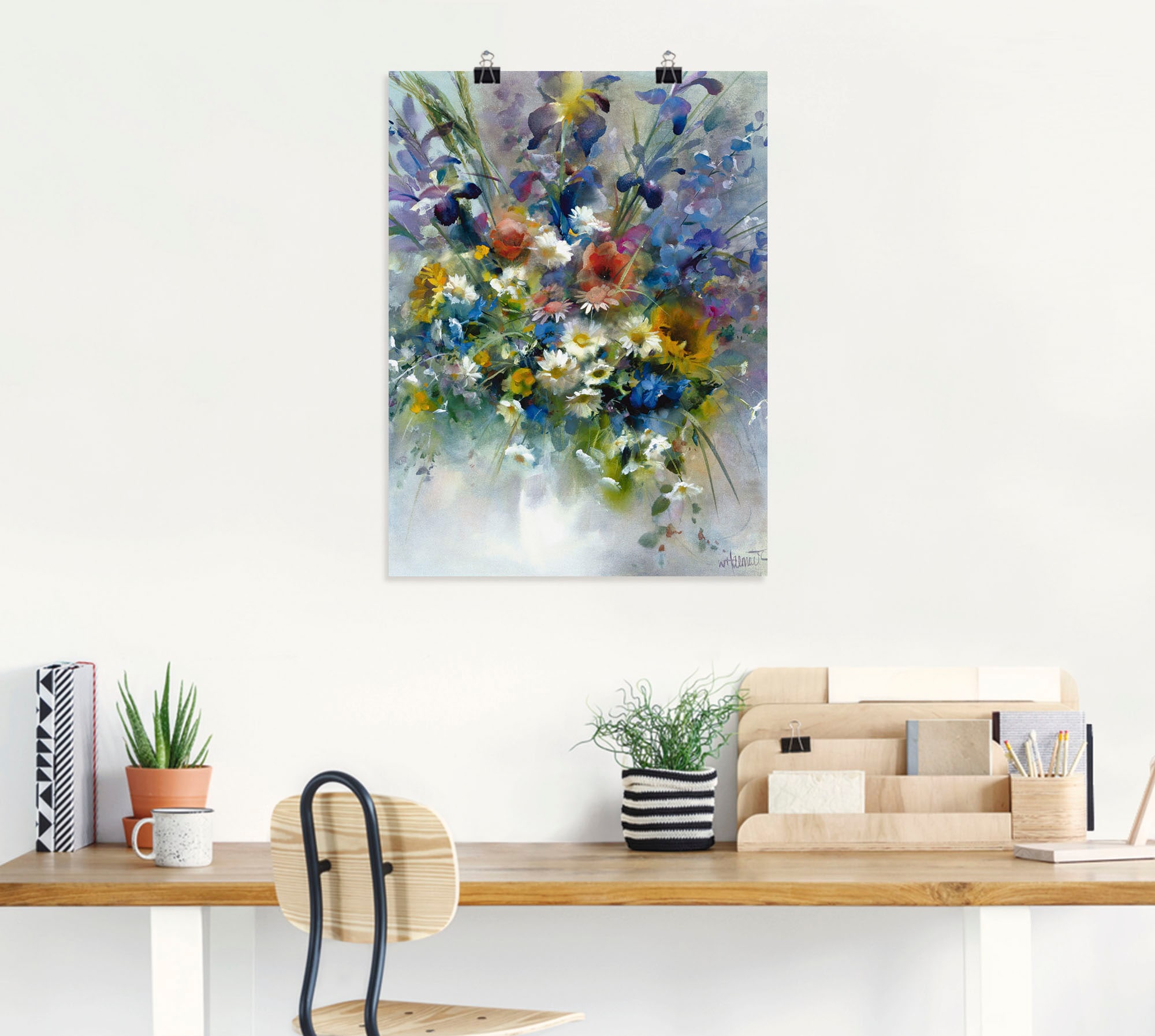 Artland Wandbild »Blumen Impression« Blumen 1 Stk. tlg. als Leinwandbild, Poster in verschied. Grössen