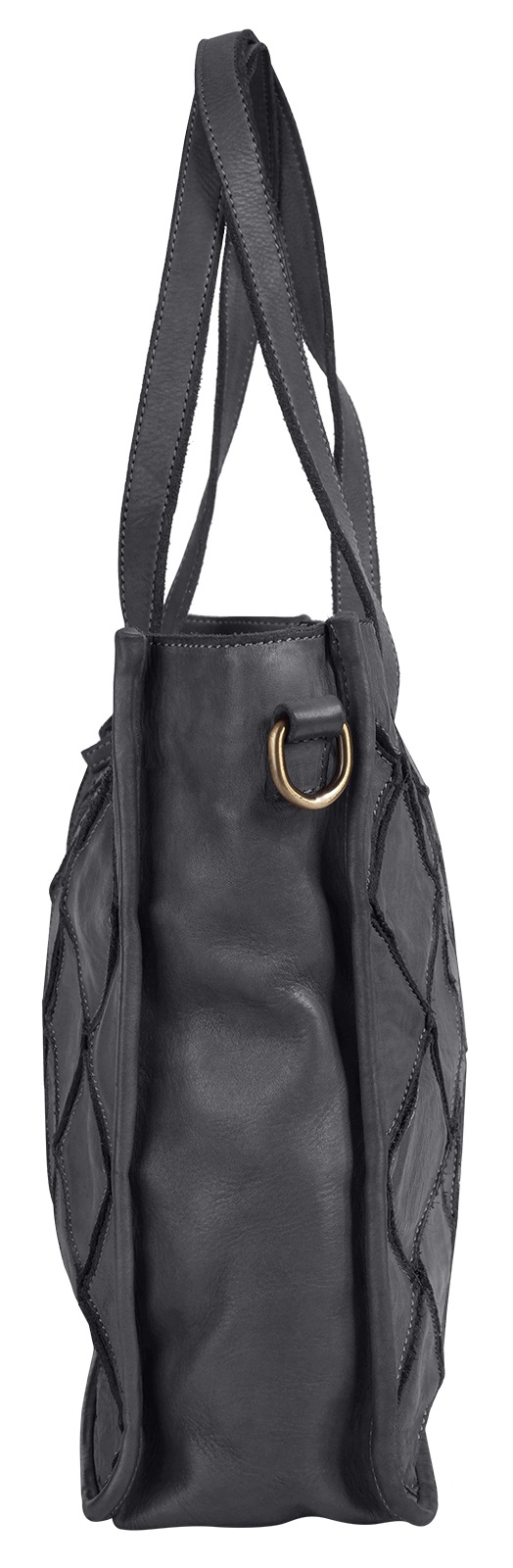 Samantha Look Shopper echt Leder, Made in Italy