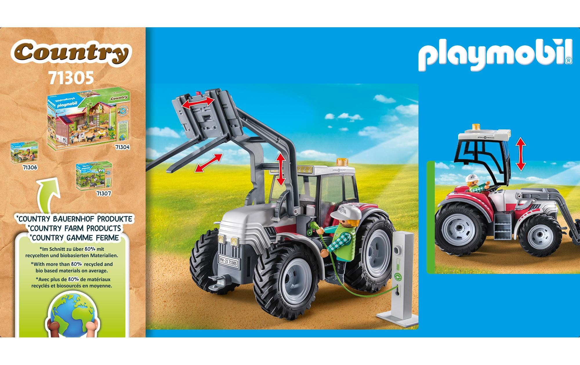 Playmobil® Spielbausteine »Country Grosser Traktor 71305«