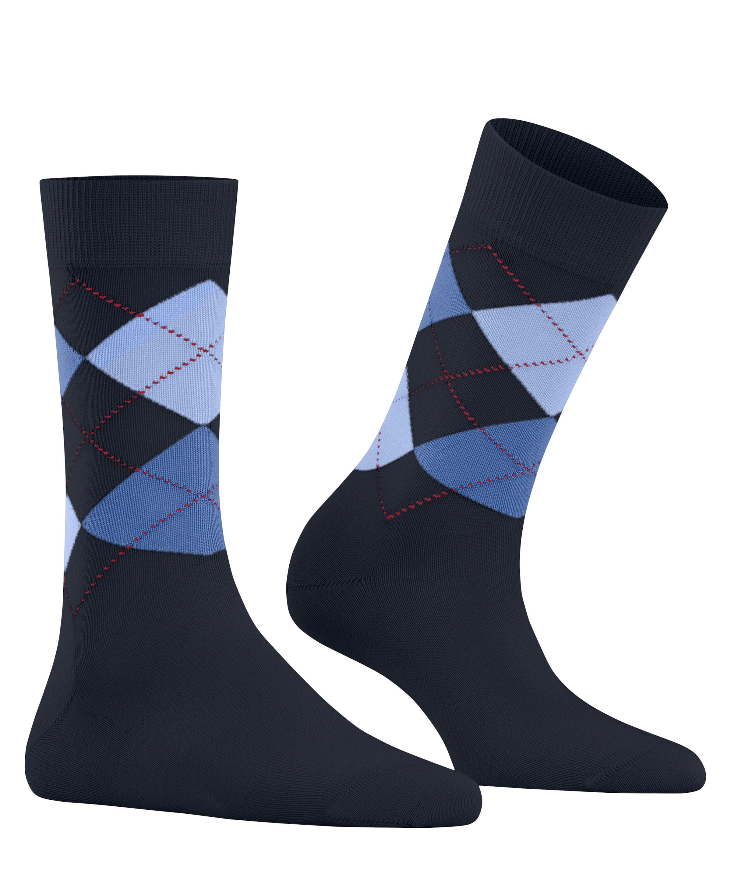 Burlington Socken »Covent Garden« Einheitsgrösse 36-41,  Argyle-Muster, Burlington-Clip