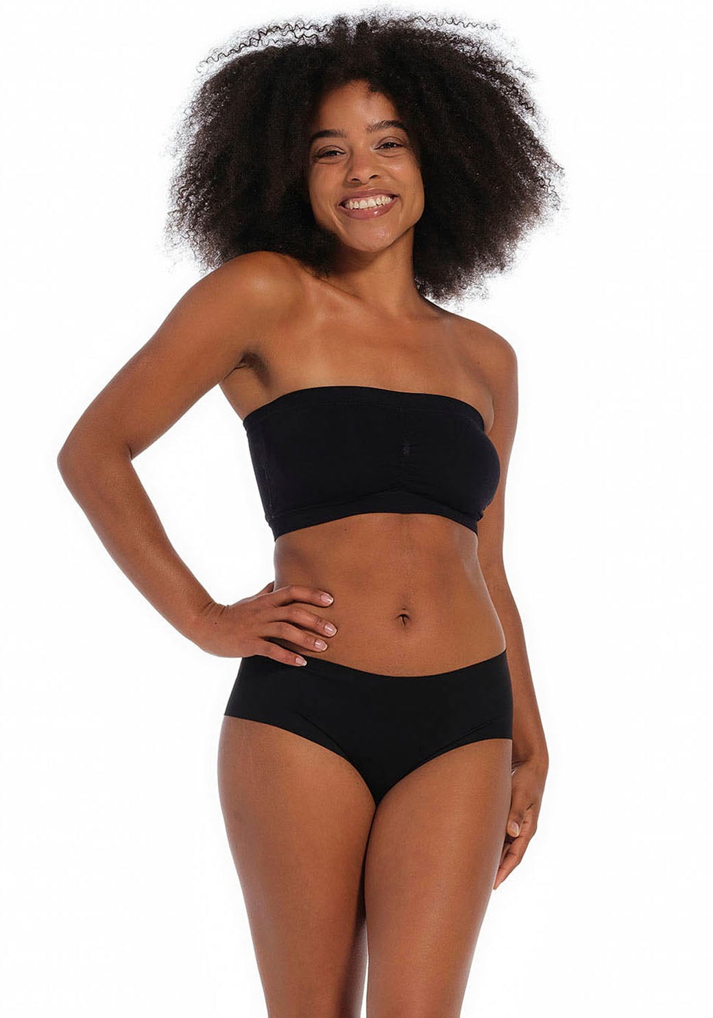 MAGIC Bodyfashion Bandeau-BH, mit herausnehmbaren Pads