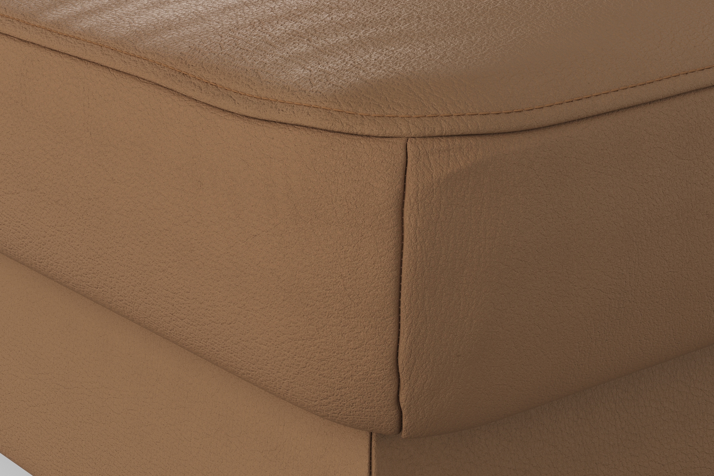 sit&more Hocker »Bendigo«, mit Klappfunktion, Bodenfreiheit 12 cm, wahlweise in 2 Fussfarben