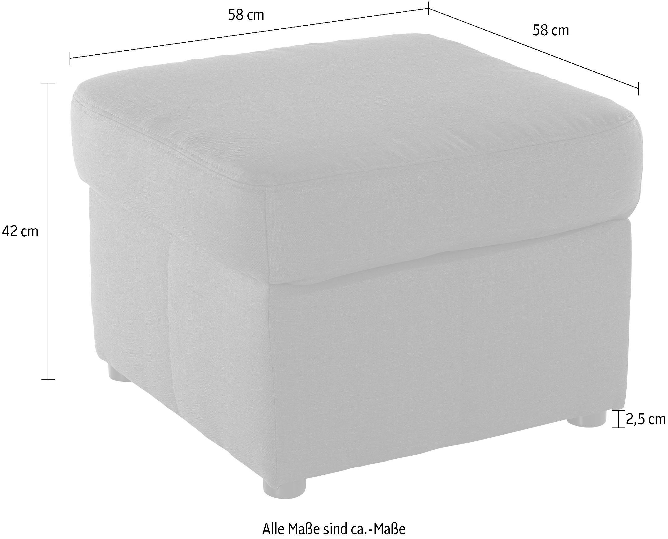 DOMO collection Polsterhocker »Bahia«, passend zur "Bahia"-Serie