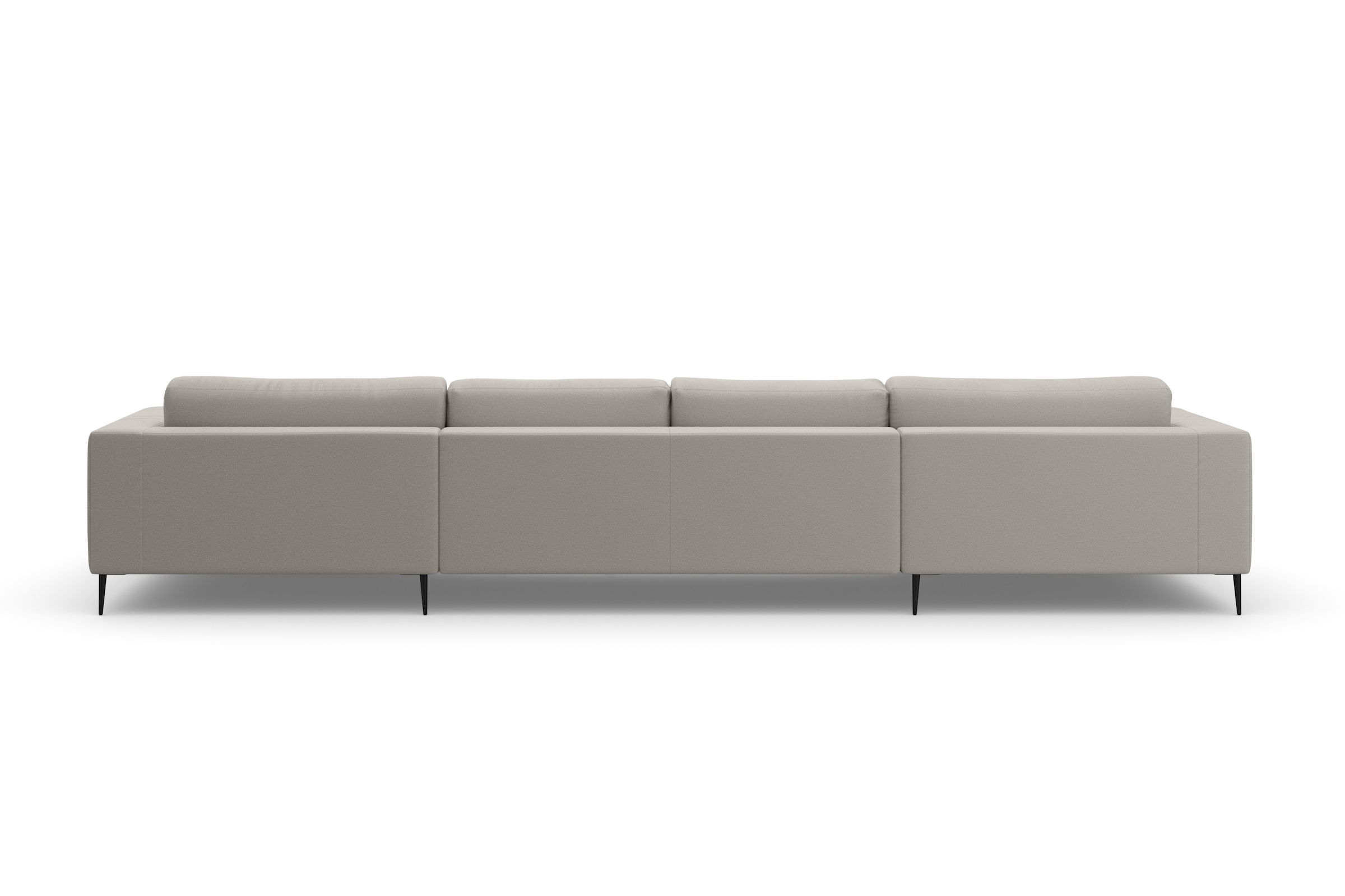DOMO collection Wohnlandschaft »Modica U-Form«, XXL, in moderner Optik mit, 2 grosszügigen Recamieren, auch in Cord