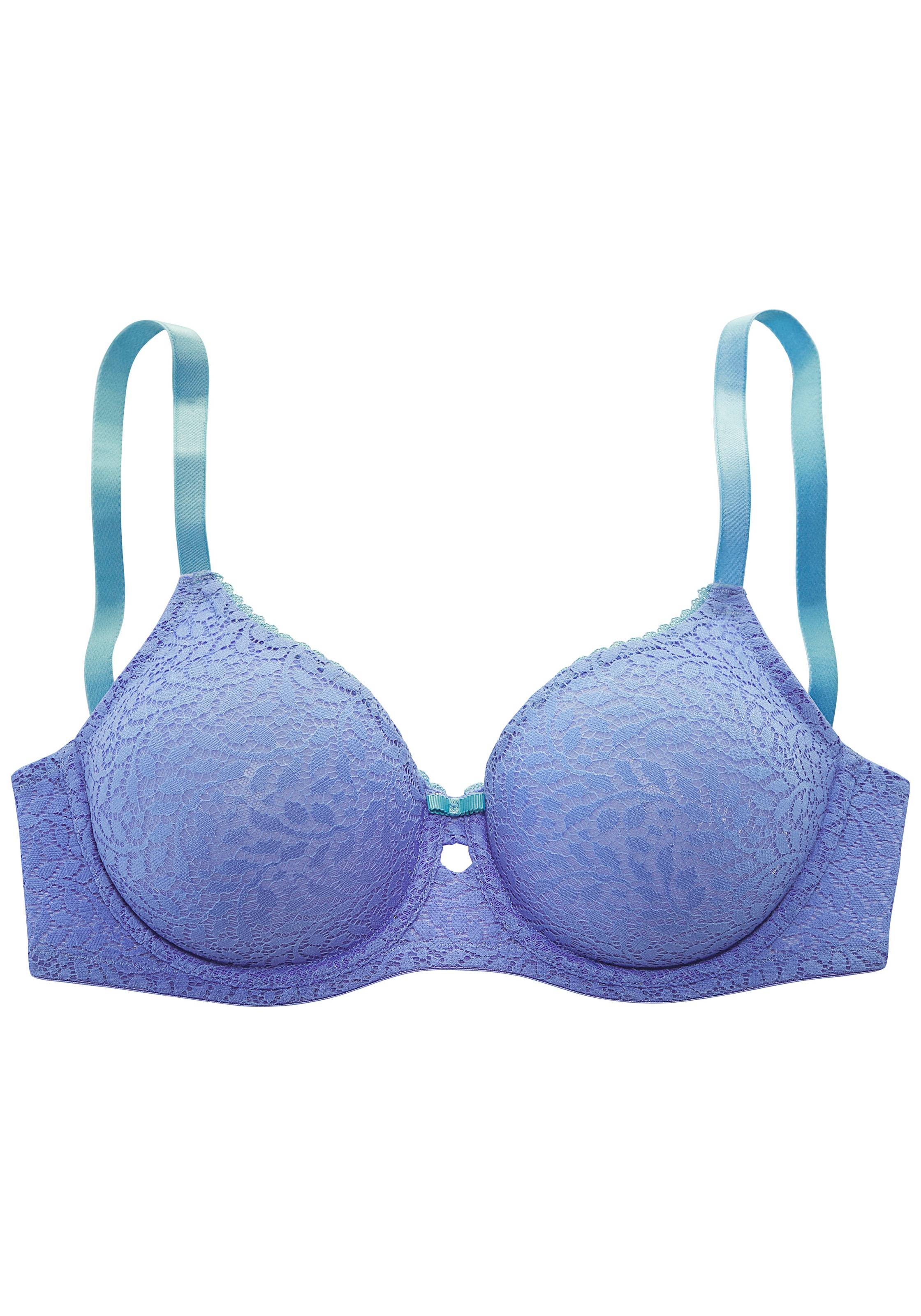 Nuance by Lascana Minimizer-BH mit Bügel aus leicht transparenter Spitze – ideal für grosse Grössen